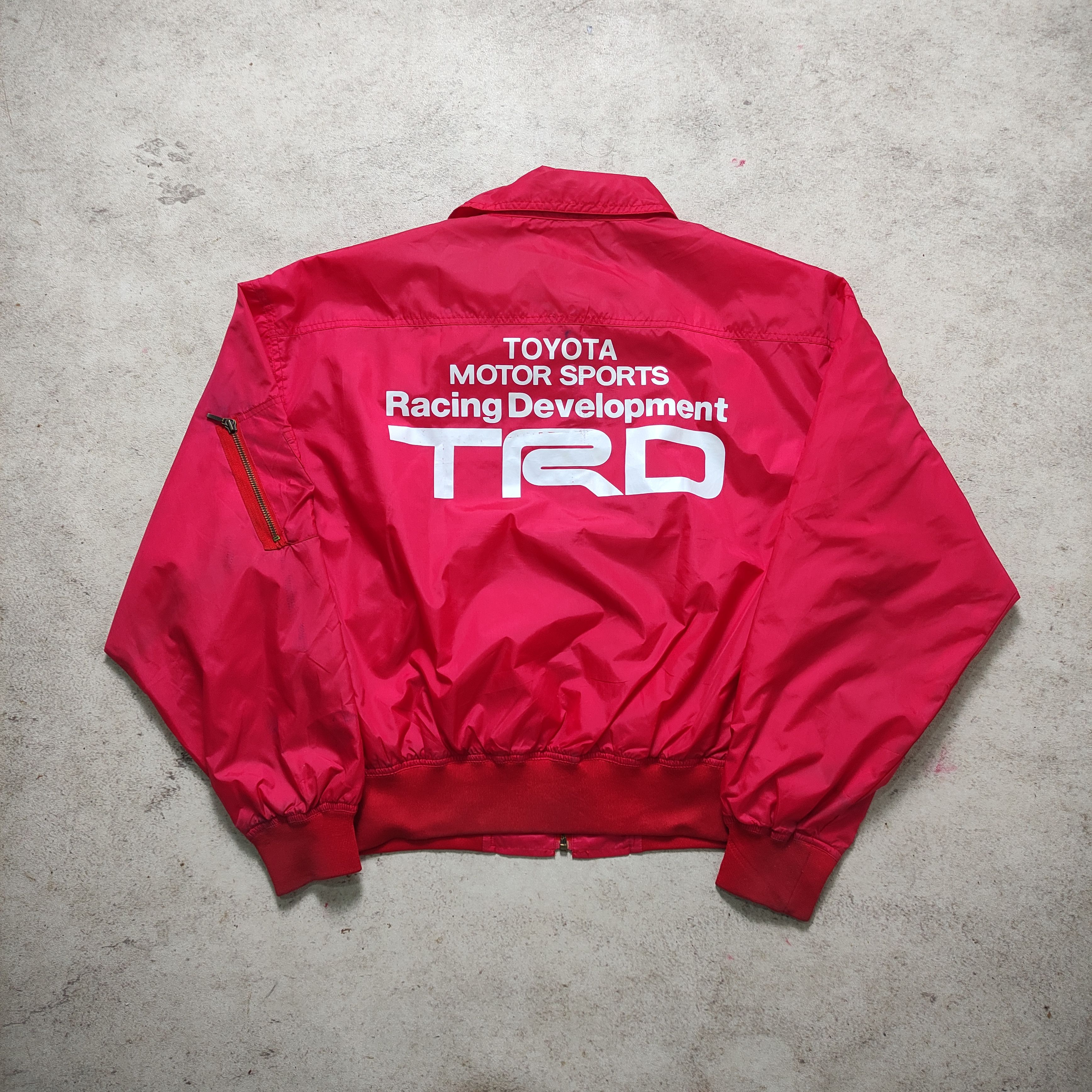 Vintage Vintage 90s TRD Toyota Bomber Jacket Size US M / EU 48-50 / 2 - 3 Thumbnail