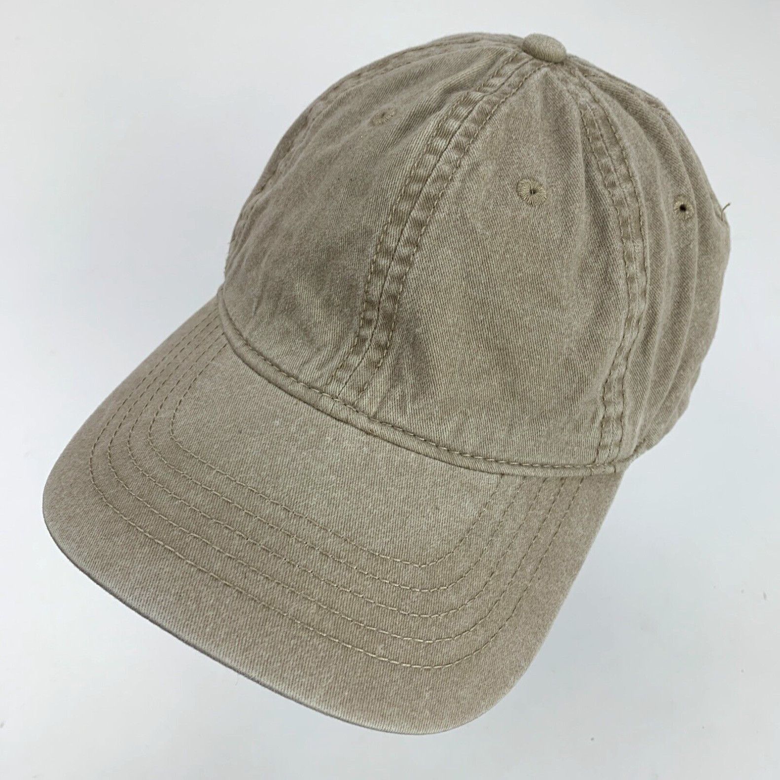 Bally Unbranded Blank Tan Ball Cap Hat Adjustable Baseball | Grailed