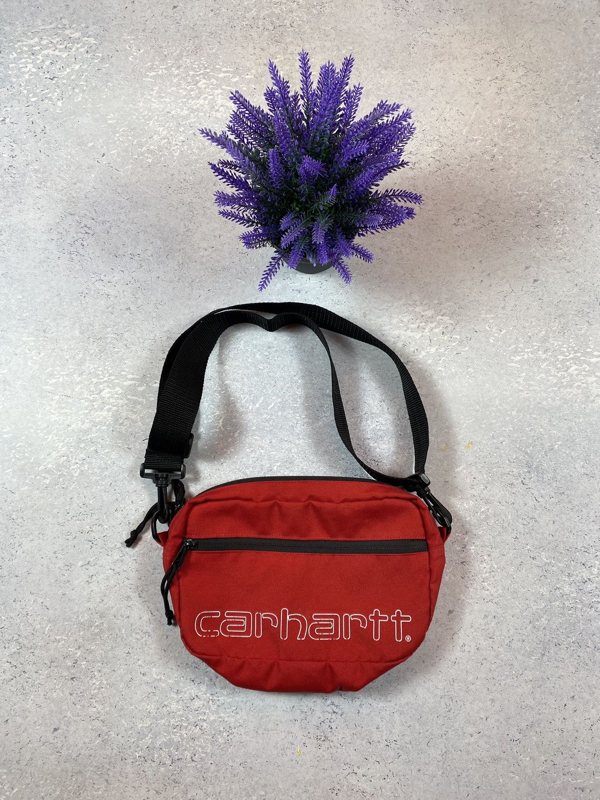 Carhartt Carhartt Red Messenger Bag Size ONE SIZE - 1 Thumbnail