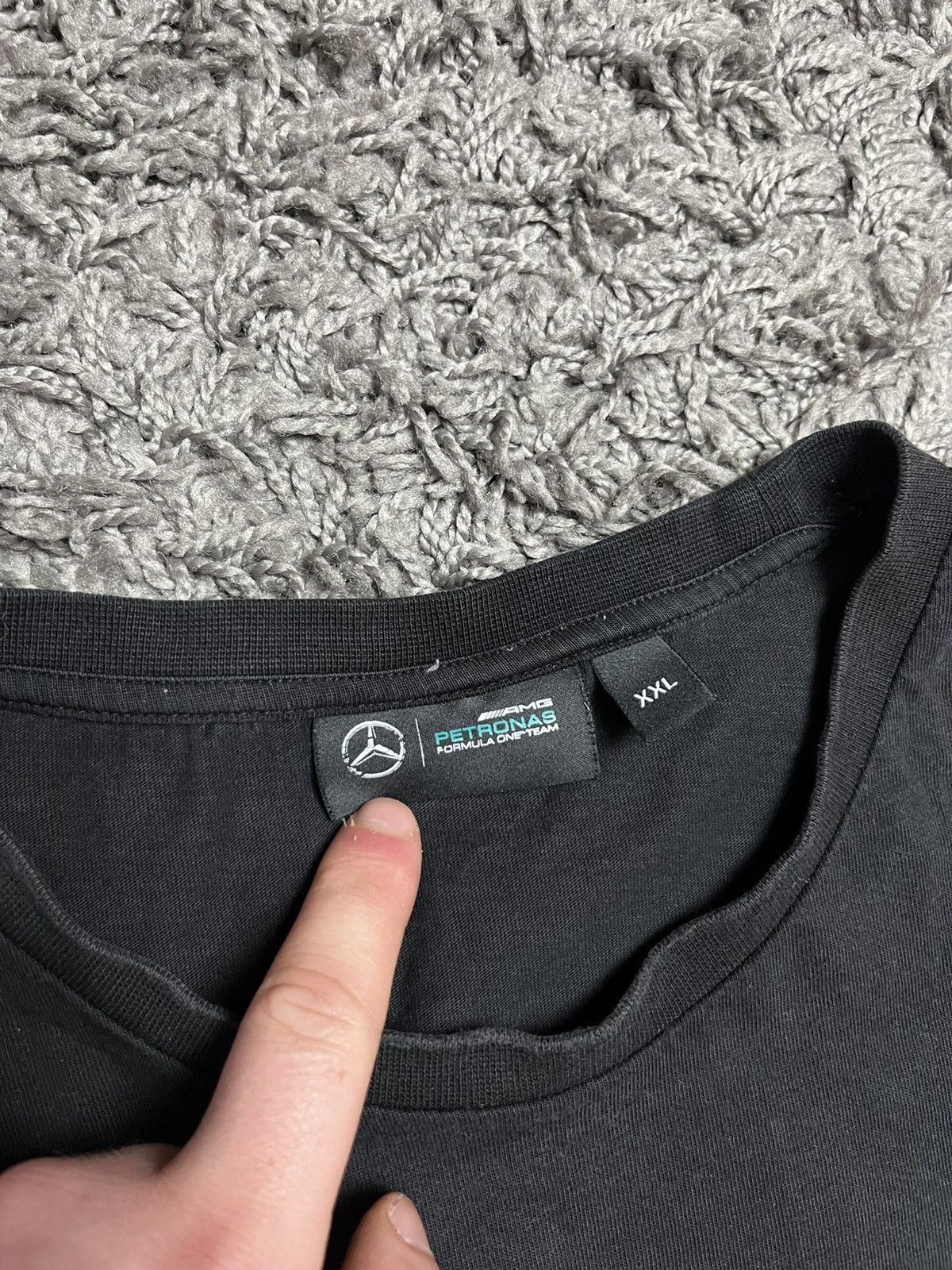 Mercedes-Benz Mercedes AMG Petronas F1 Team x Hugo Boss Racing T-Shirt Size US XL / EU 56 / 4 - 4 Thumbnail