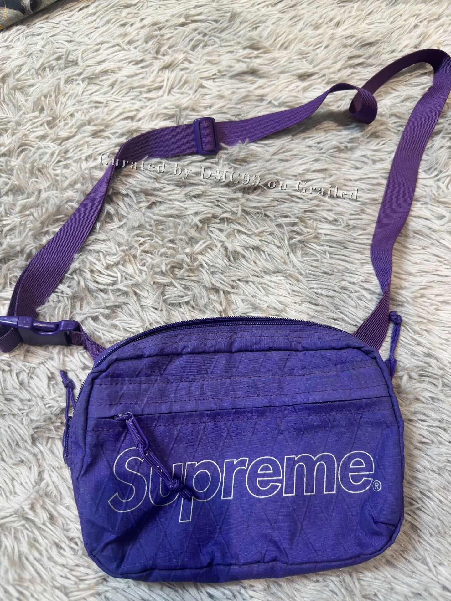 Nike × Supreme Supreme Nike waist Bag Purple | Grailed