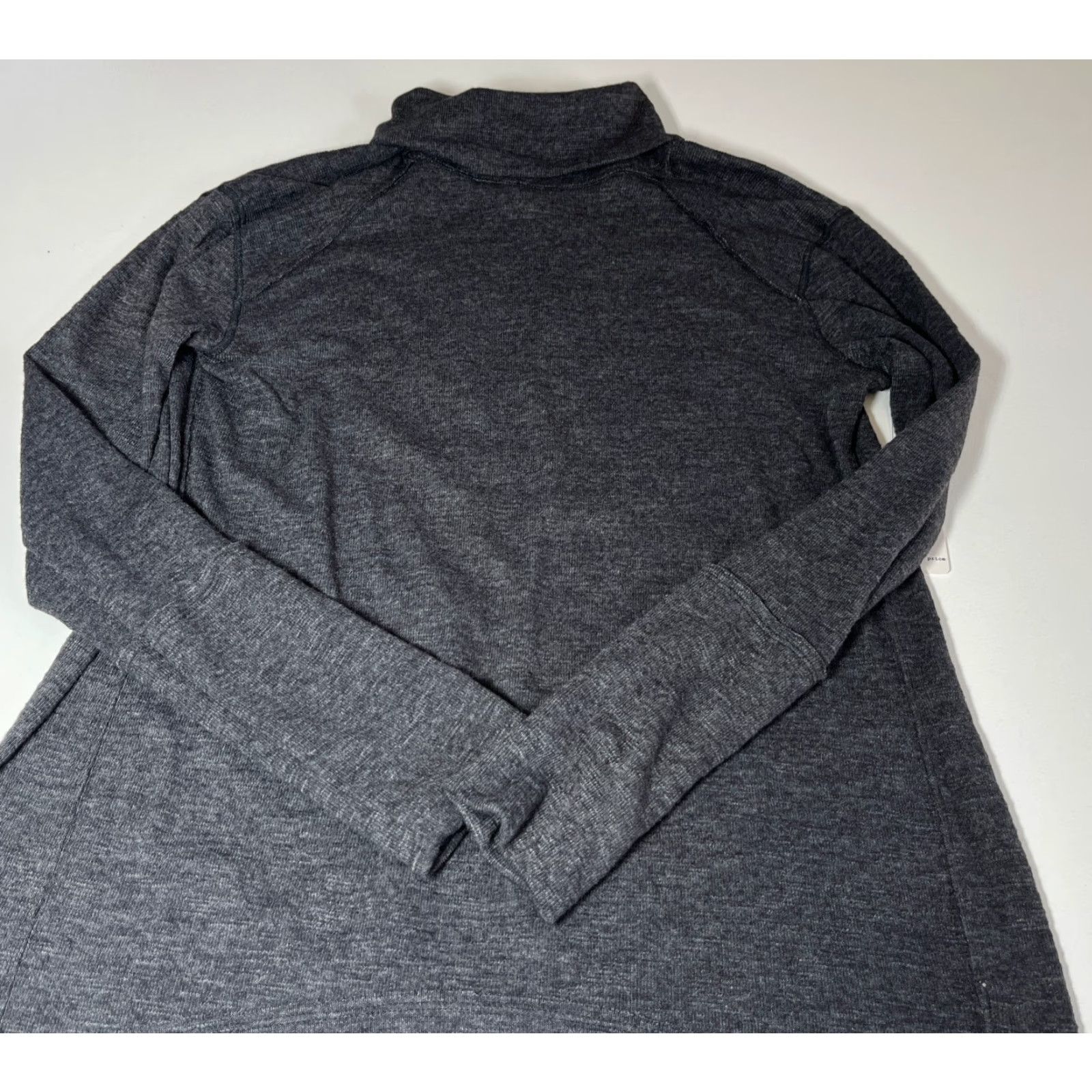 Free People NWT Free People We The Free Turtleneck Top Split Back Sz M Shirt Womens Black 90s Bohemian Glass City Size M / US 6-8 / IT 42-44 - 7 Thumbnail