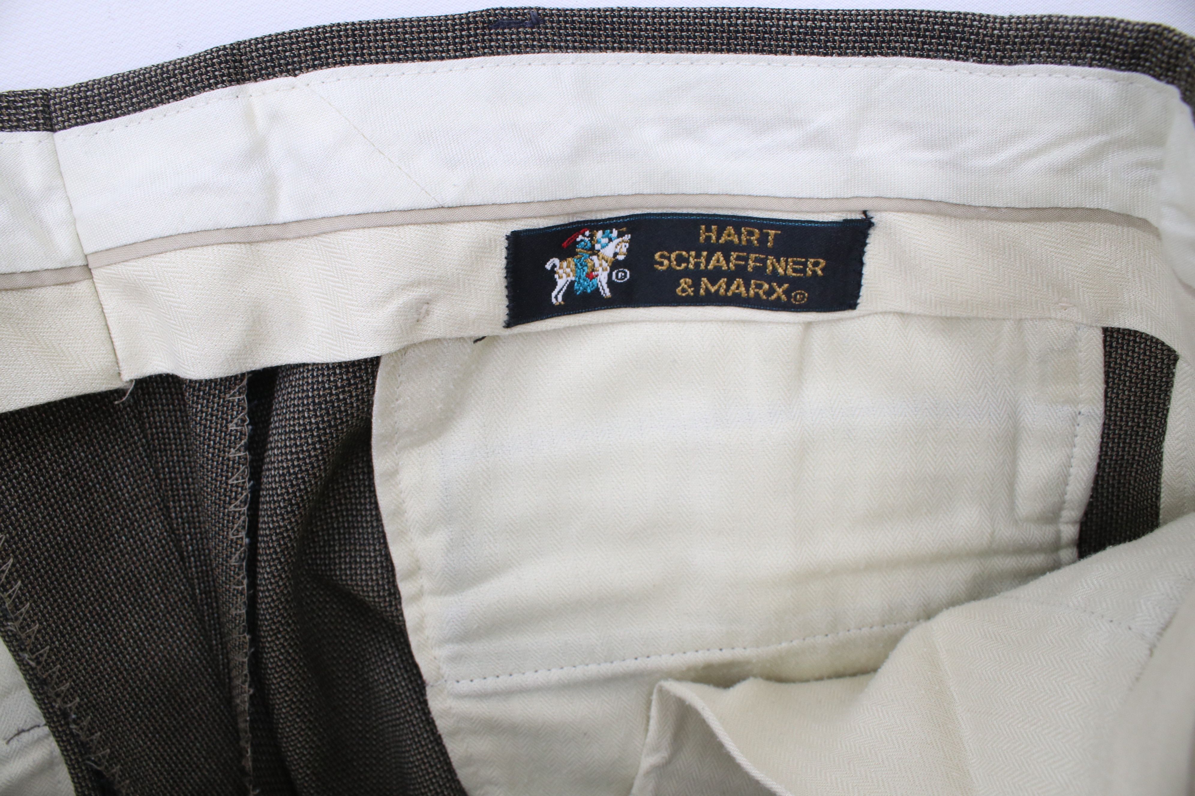 Vintage Vintage 90s Streetwear Pure Virgin Wool Tweed Chino Pants Size US 36 / EU 52 - 10 Thumbnail