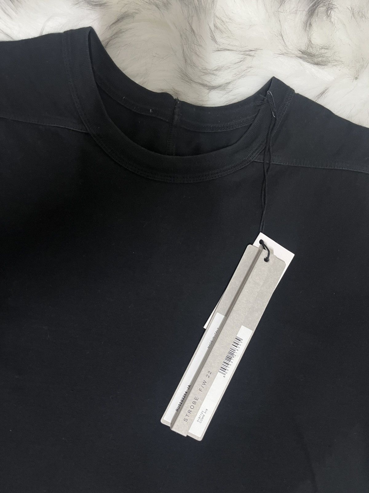 Rick Owens RICK OWENS Organic cotton-jersey T-shirt Size US L / EU 52-54 / 3 - 4 Thumbnail