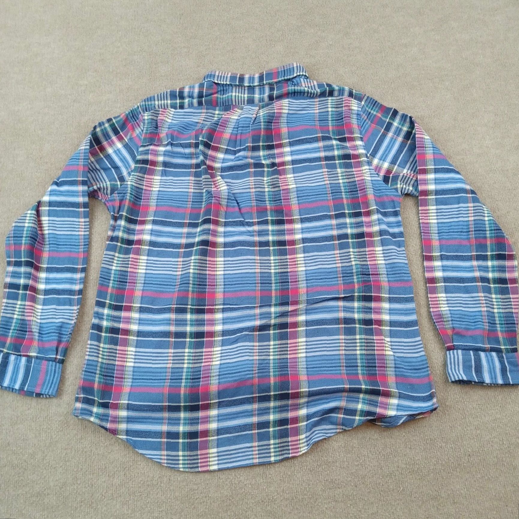 Ralph Lauren Ralph Lauren Shirt Mens 2XL Slim Fit Plaid Button-Up Casual Colorful Blue Purple Cotton Polyester Flannel Regular Size 2XL Mens Size US XXL / EU 58 / 5 - 8 Thumbnail