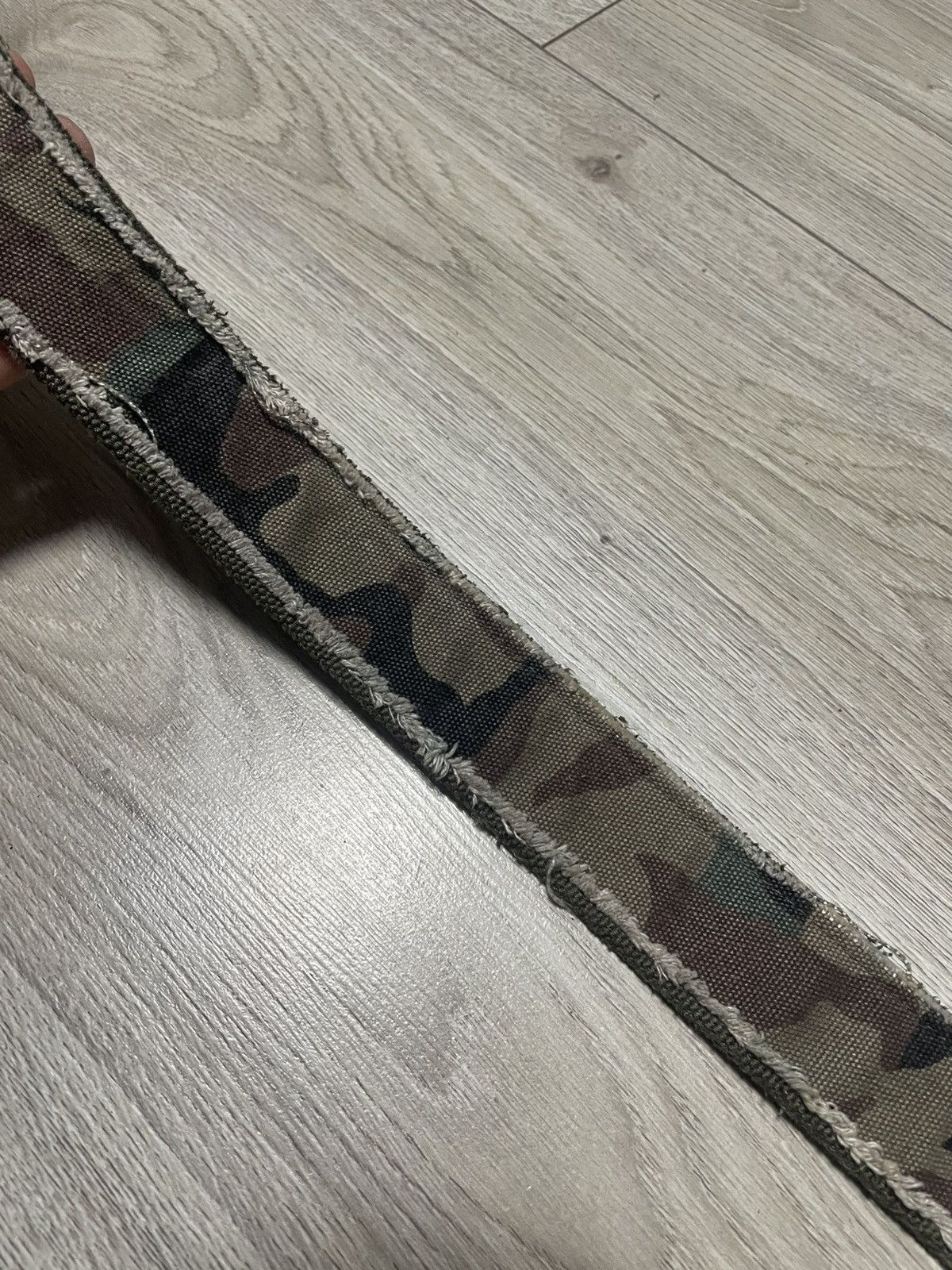 Vintage Vintage Military Camouflage Belt Avant Garde Camo Y2K Size ONE SIZE - 8 Thumbnail