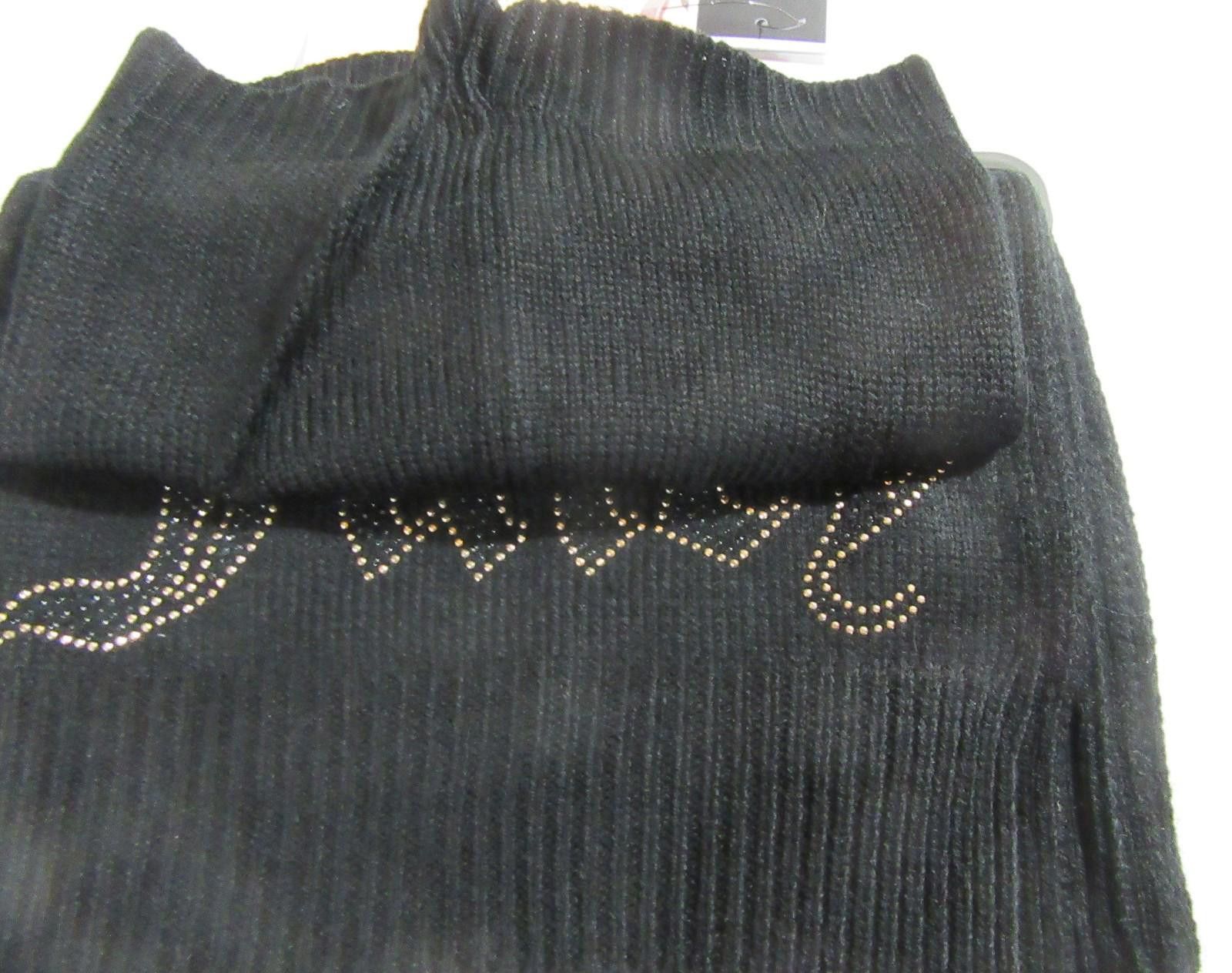 Juicy Couture Jeans Juicy Couture 2 Piece Knif Scarf and Hat Set Black Bling NWT Size ONE SIZE - 5 Thumbnail