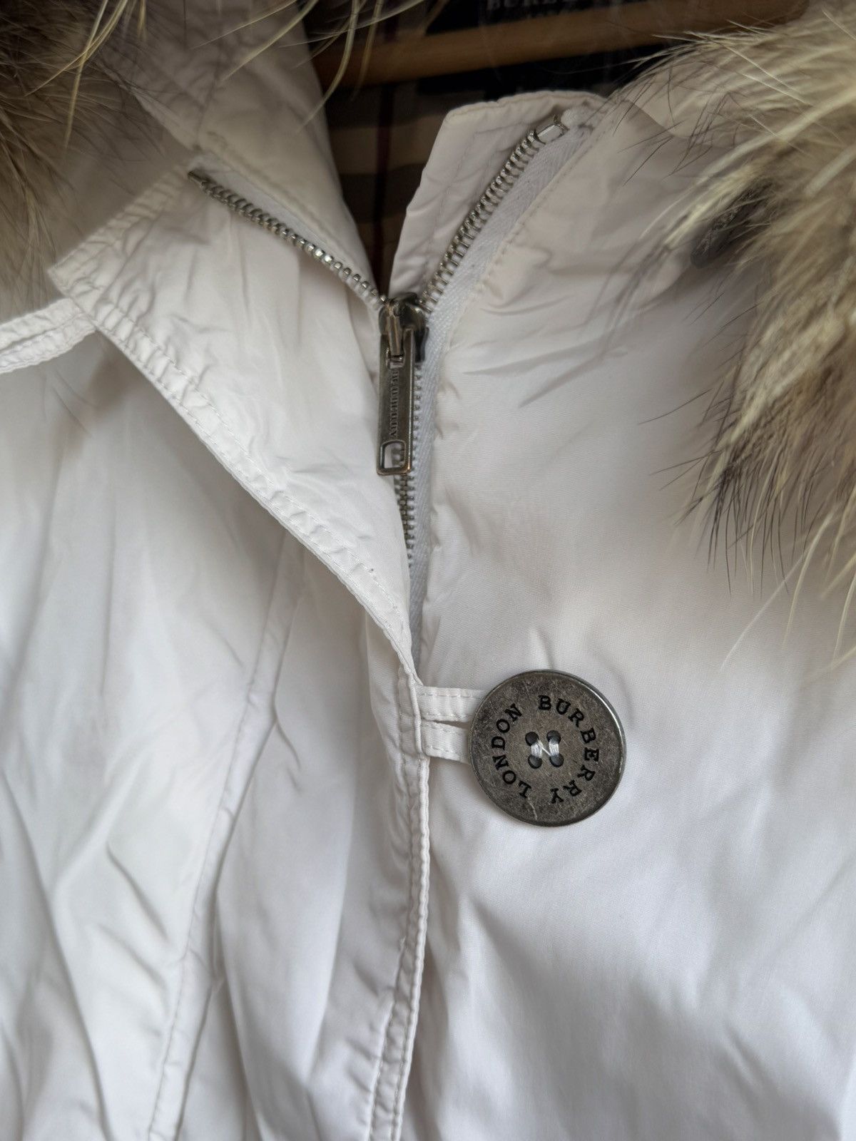 Burberry Burberry White Coat Jacket Women Size S / US 4 / IT 40 - 4 Thumbnail