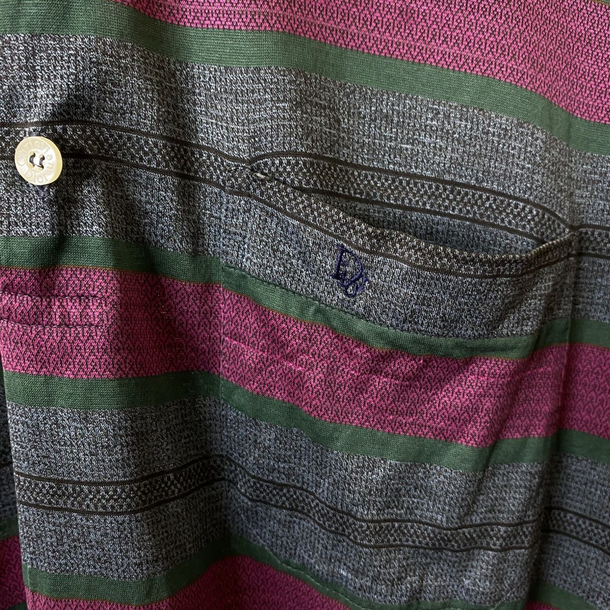 Christian Dior Monsieur Vintage 90s Christian Dior Monsieur Stripes Polo T Shirt Size US M / EU 48-50 / 2 - 3 Thumbnail