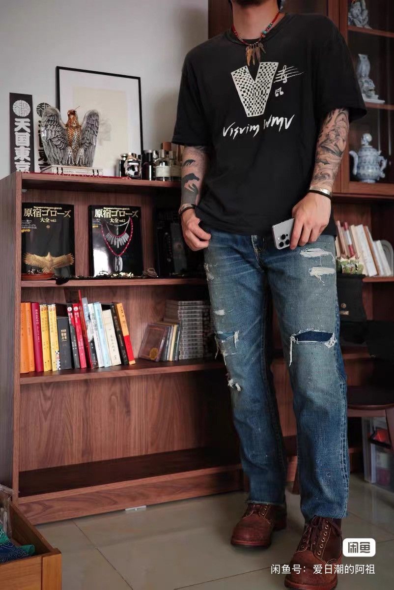 Visvim Visvim 25ss Jumbo Tee Crash，size 2 Size US M / EU 48-50 / 2 - 4 Thumbnail