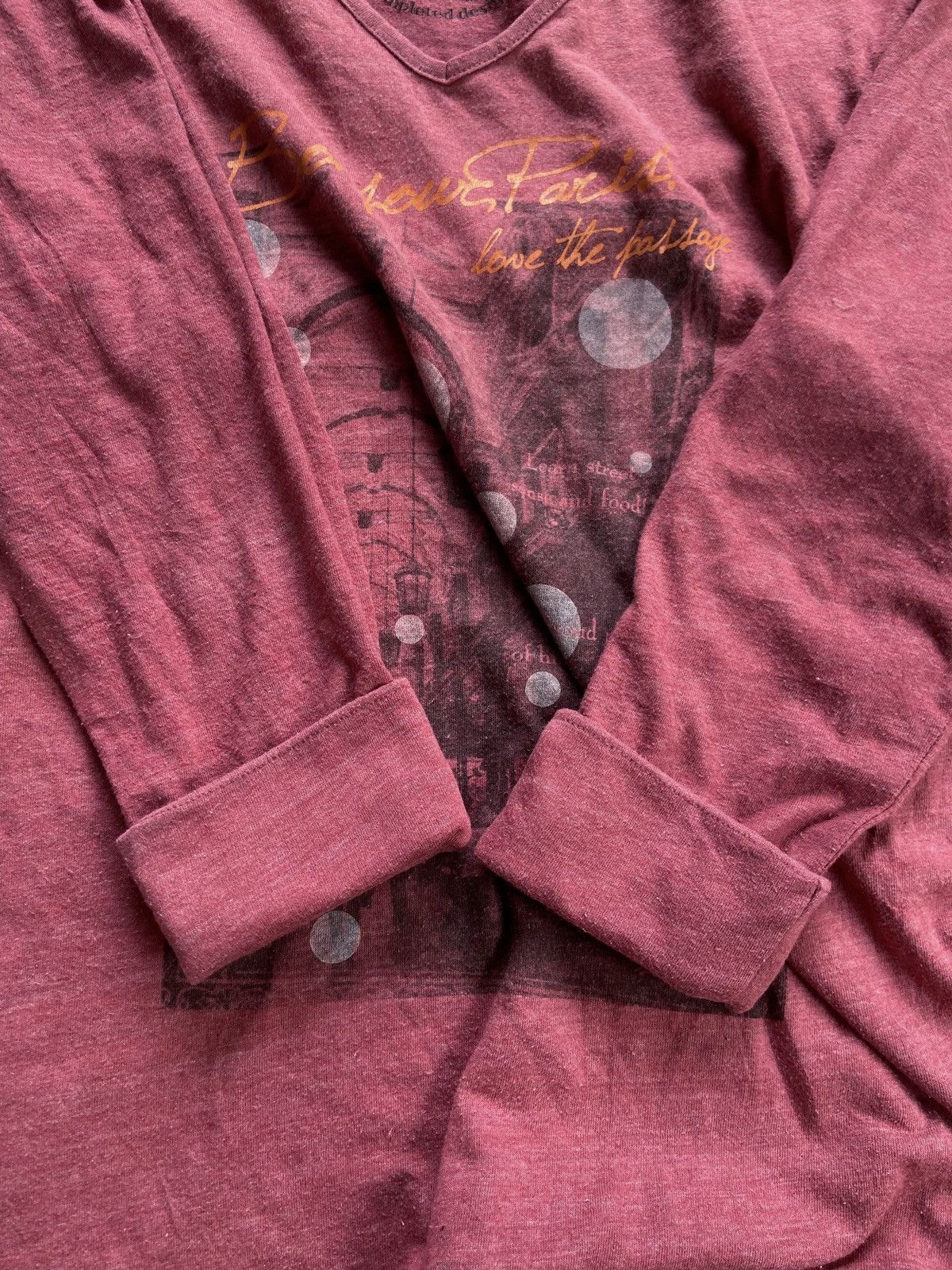 Beauty Beast × Hysteric Glamour × Japanese Brand BONJOUR PARIS! LOVE THE PASSAGE LONG SLEEVE Size US L / EU 52-54 / 3 - 6 Thumbnail