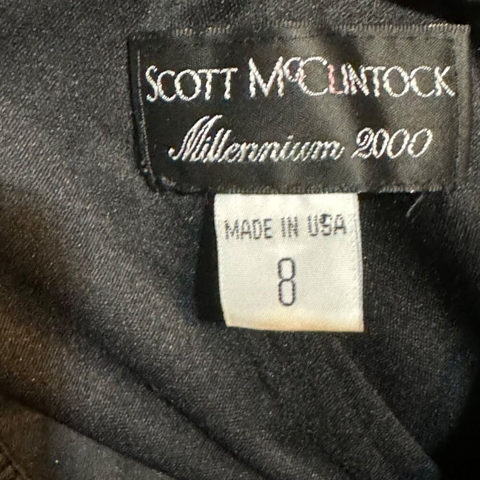 Other Scott McClintock Millennium 2000 Sequin Velvet Satin Gown 8 Size M / US 6-8 / IT 42-44 - 9 Thumbnail