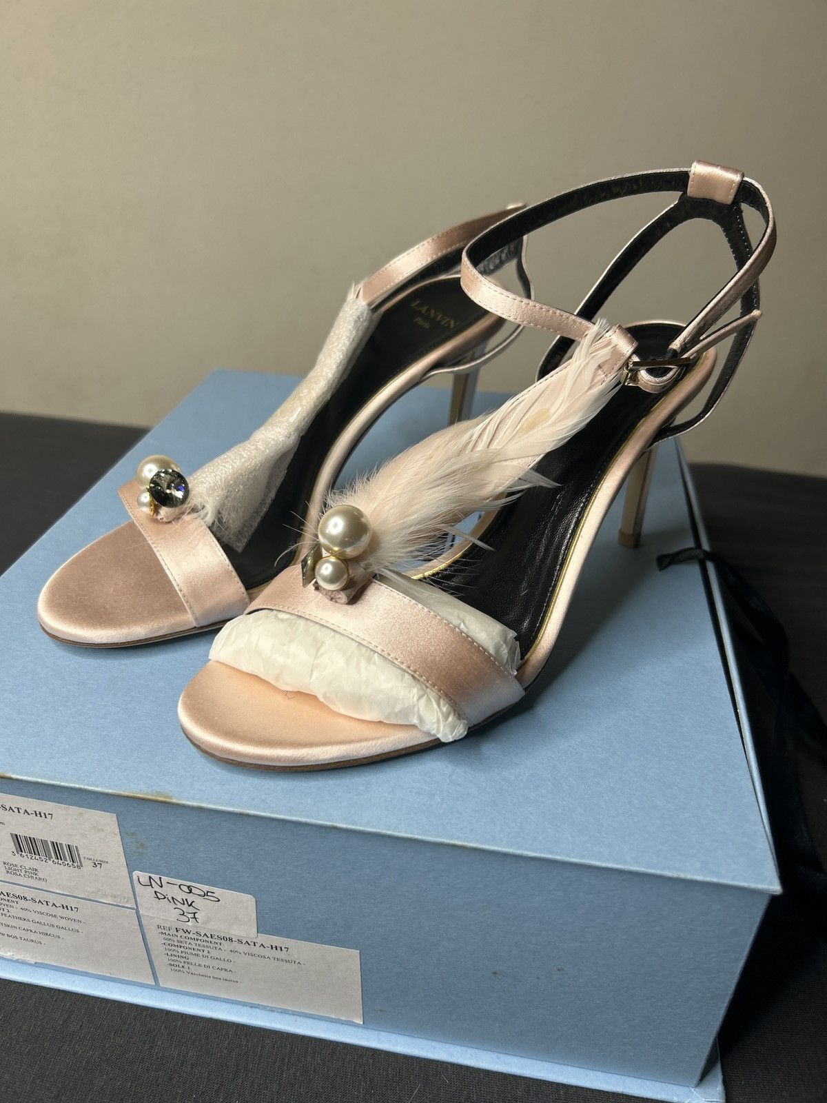 Lanvin Lanvin silk heels Size US 7 / IT 37 - 1 Thumbnail