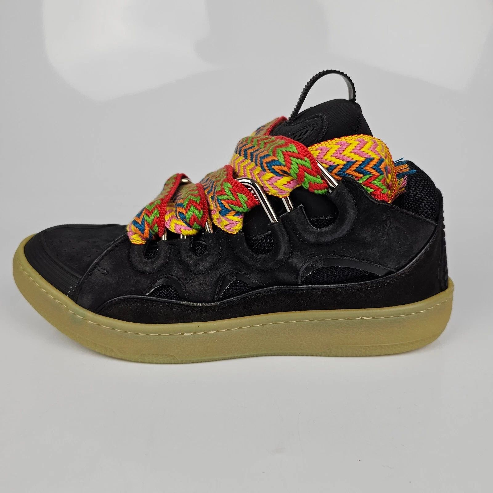 Lanvin LANVIN Curb Men's Black Sneakers New Size US 6 / EU 39 - 3 Thumbnail