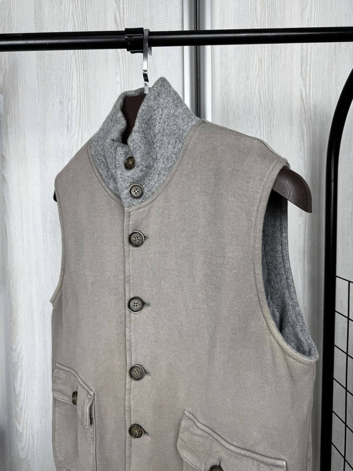 Other Capobianco grey cotton made in italy 2 pockets vest Size US XL / EU 56 / 4 - 6 Thumbnail