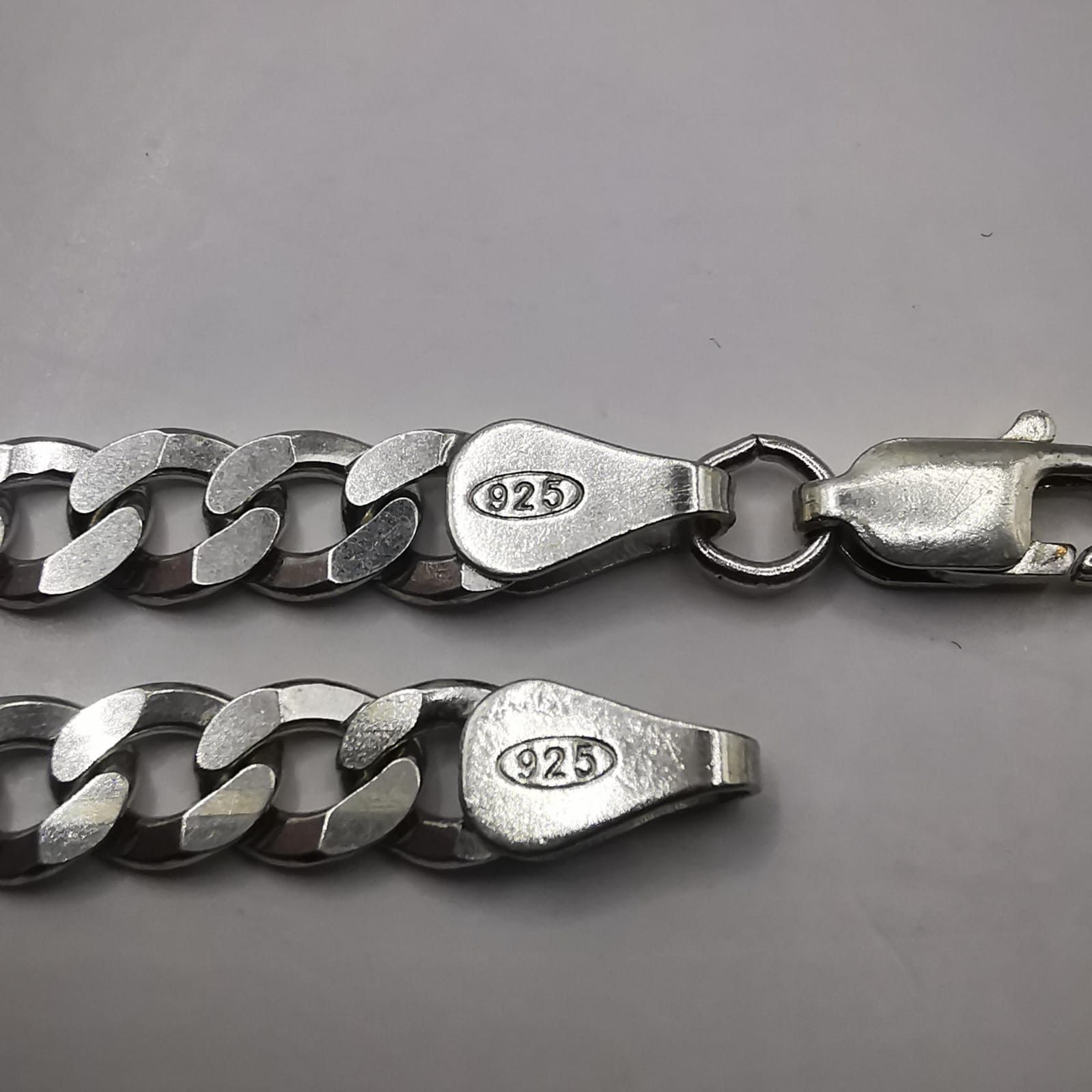 Sterling Silver Vintage Beautiful Jewelry Chain,925 Sterling Silver 18,41g Size ONE SIZE - 5 Thumbnail