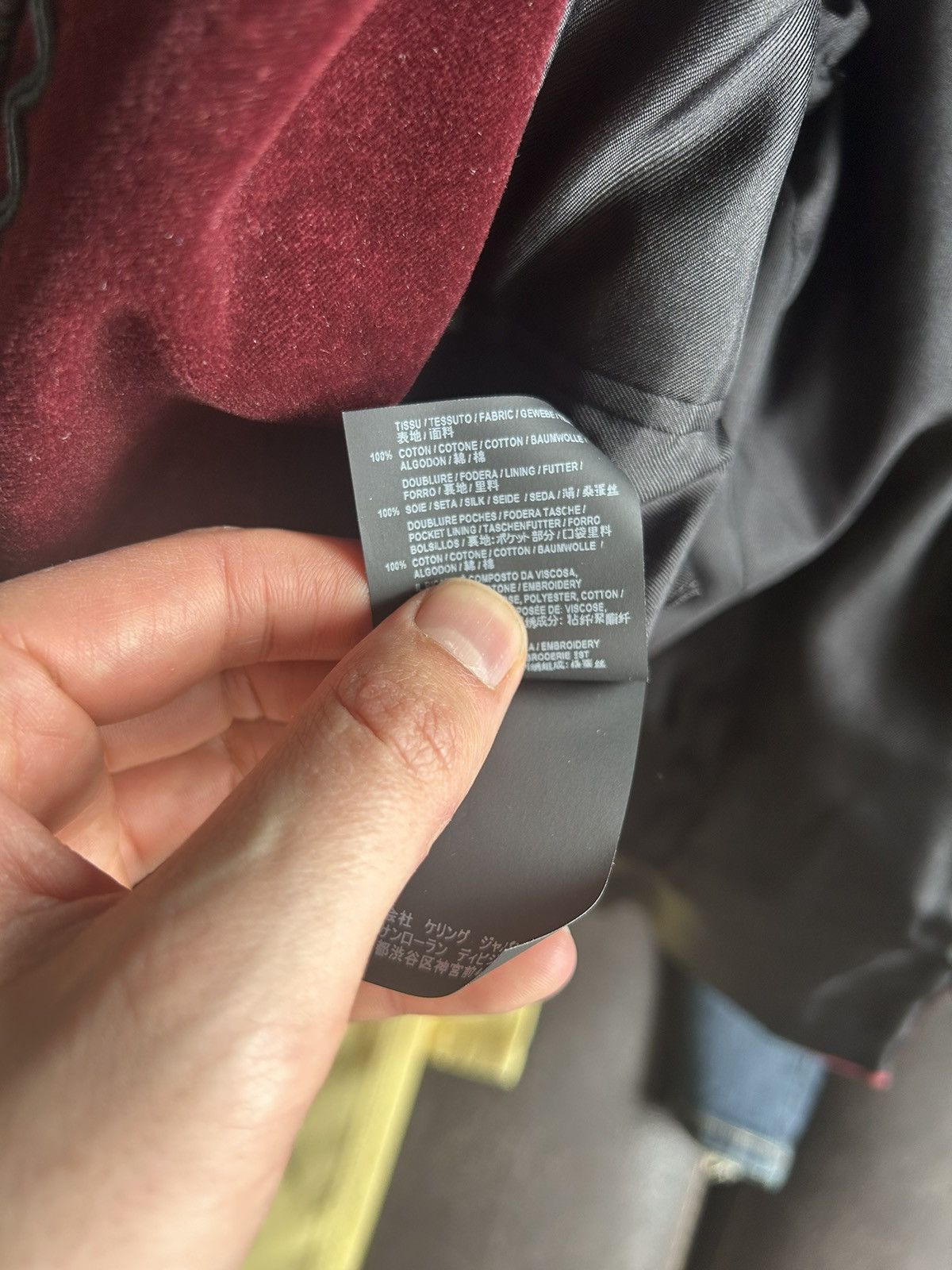 Saint Laurent Paris FW18 Saint Laurent Western Velvet Blazer rrp $4k Size US M / EU 48-50 / 2 - 16 Thumbnail