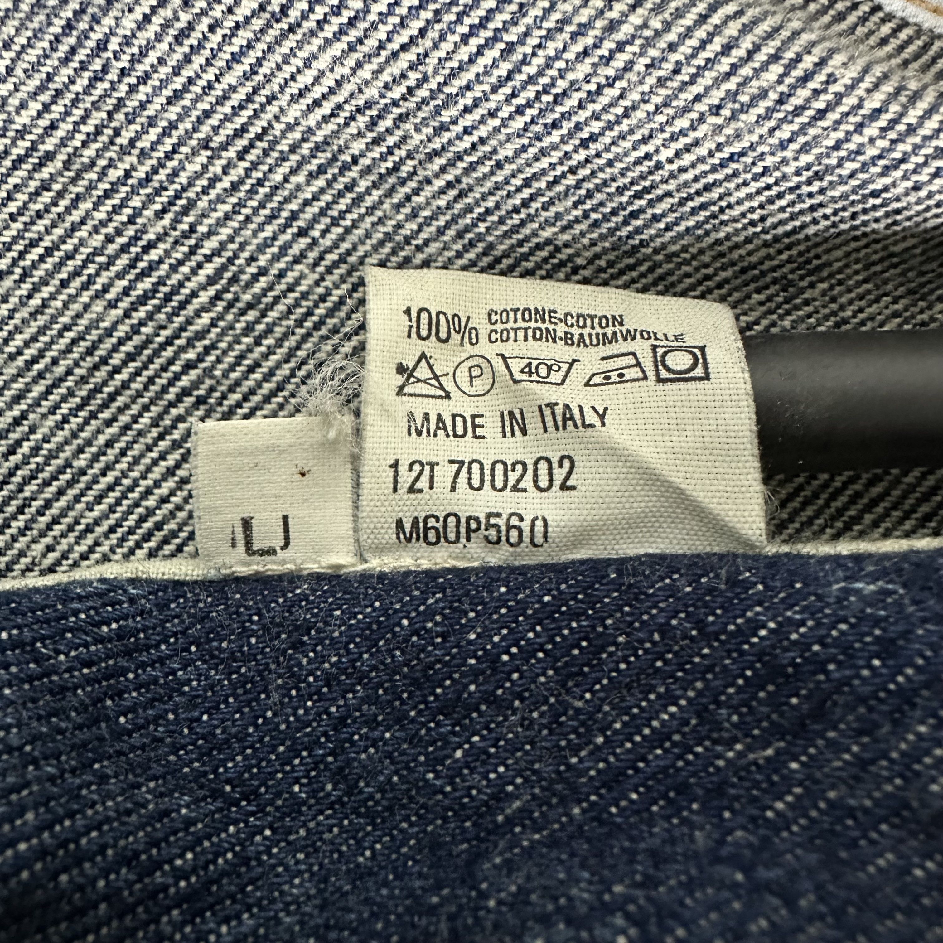Gianfranco Ferre 🔥RARE🔥Vintage Gianfranco Ferre Double Collar Denim Jacket Size US L / EU 52-54 / 3 - 12 Thumbnail
