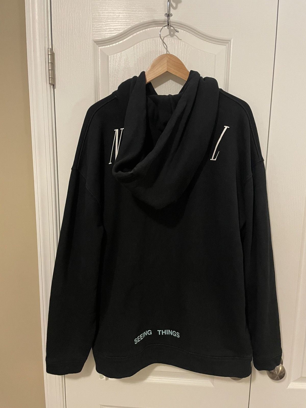 Off-White 2017 Dali ‘Seeing Things’ Hoodie Size US M / EU 48-50 / 2 - 8 Thumbnail