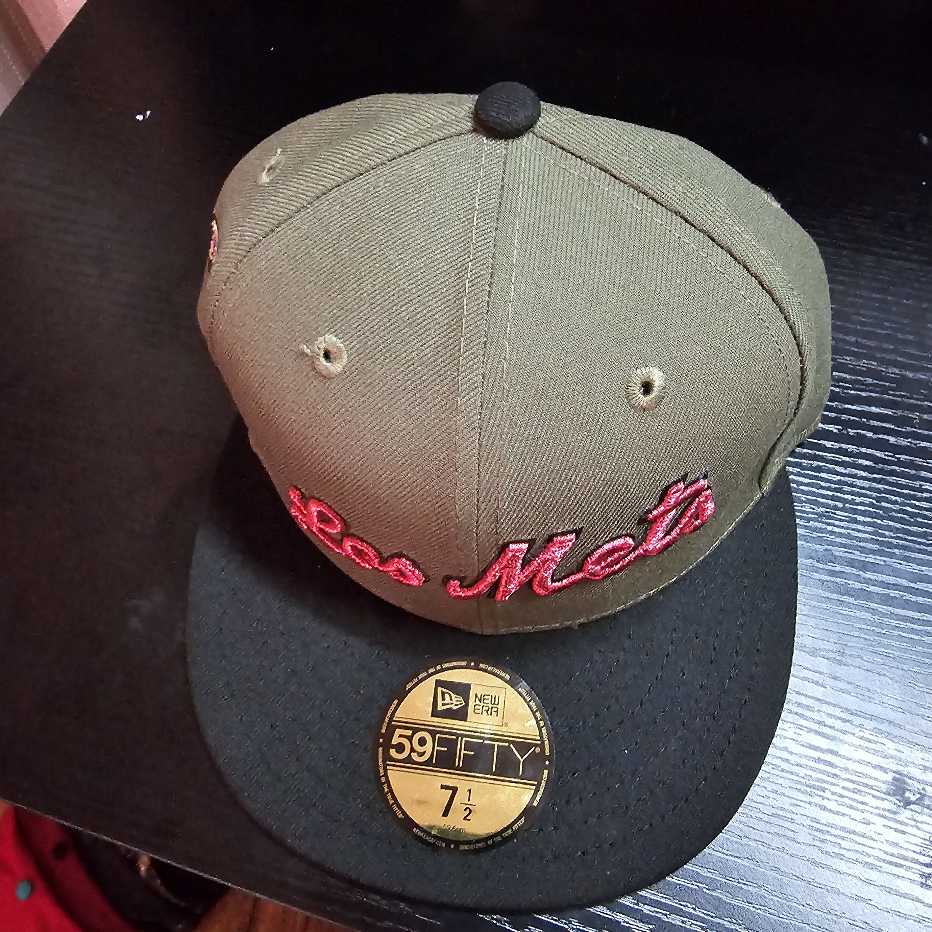 New Era Rare Los Mets Hat Size ONE SIZE - 4 Thumbnail