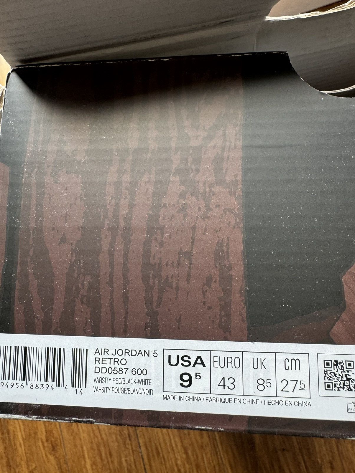 Jordan Brand Jordan 5 Raging Bull Size US 9.5 / EU 42-43 - 8 Thumbnail