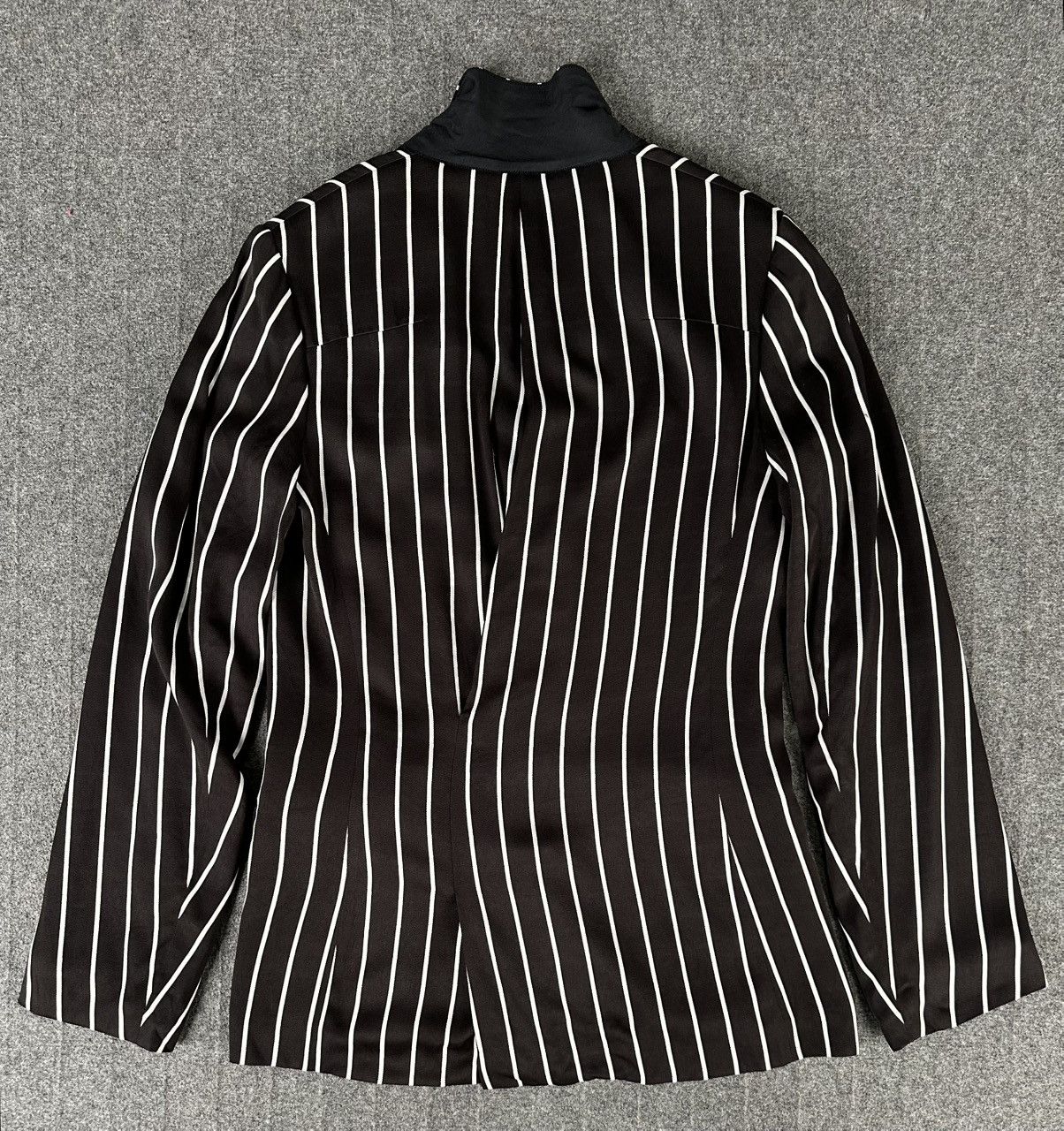 Haider Ackermann Haider Ackermann - SS18 Striped Hand Stitch Blazer Oversized Size XS / US 0-2 / IT 36-38 - 10 Thumbnail