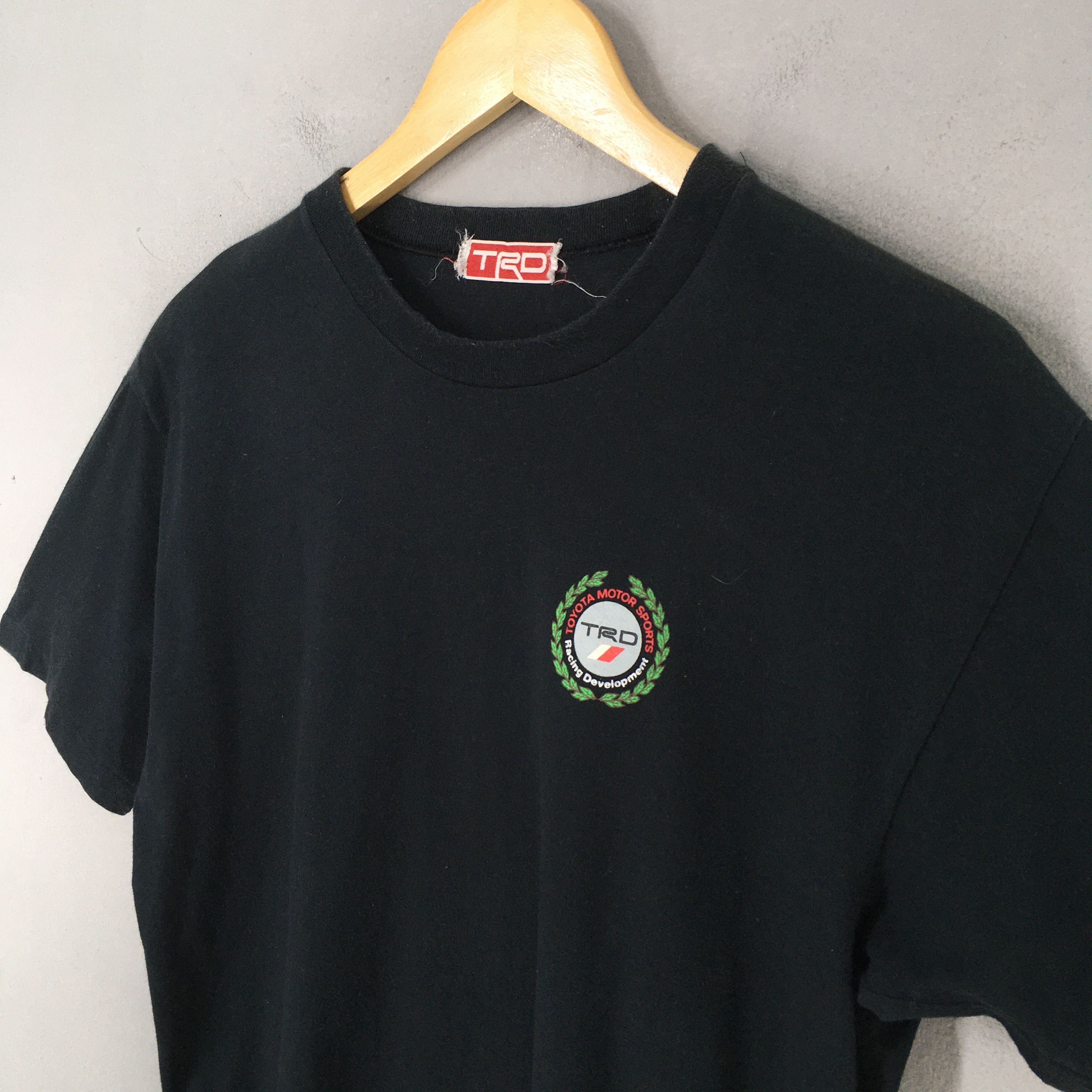 Vintage Vintage Toyota TRD Motorsport Racing Car Black Tees Size M Size US M / EU 48-50 / 2 - 4 Thumbnail