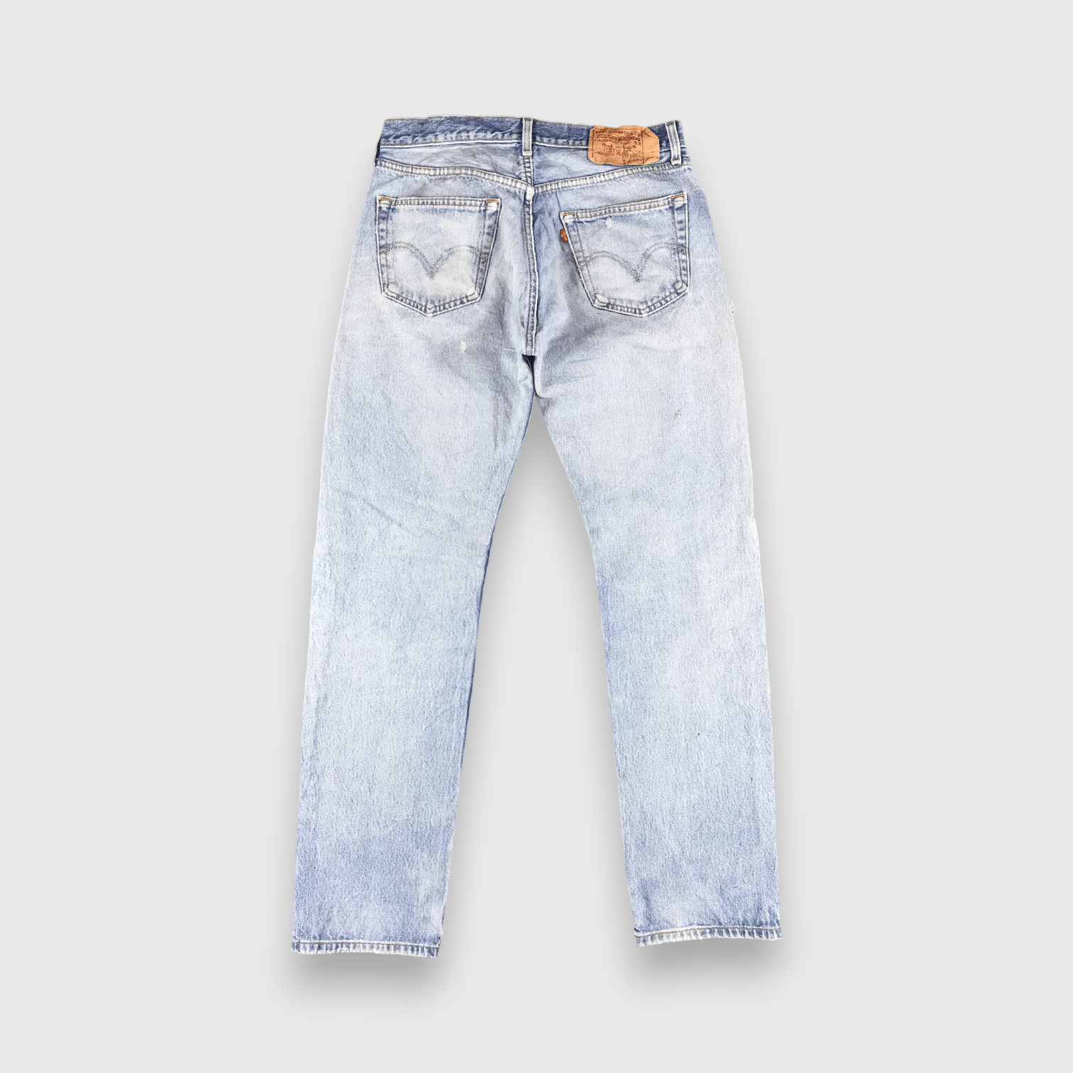 Levi's 90s Vintage Blue Wash Levis 501 Jeans-J2570 Size US 31 - 2 Thumbnail