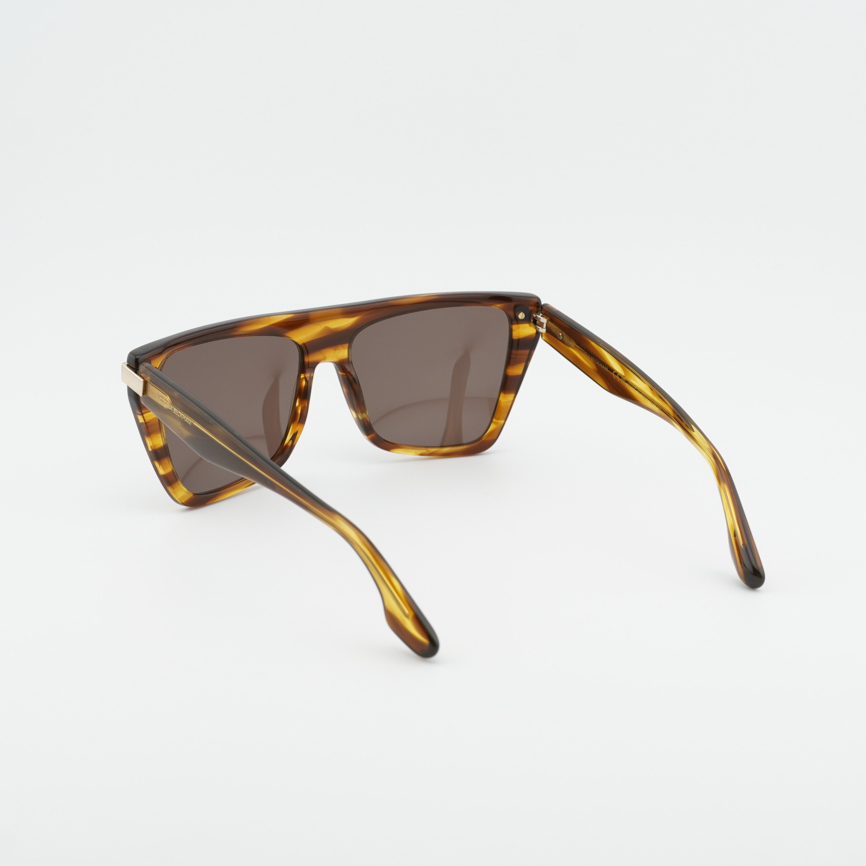 Victoria Beckham Victoria Beckham VB684S 224 Sunglasses Tobacco Square Frame Size ONE SIZE - 3 Thumbnail