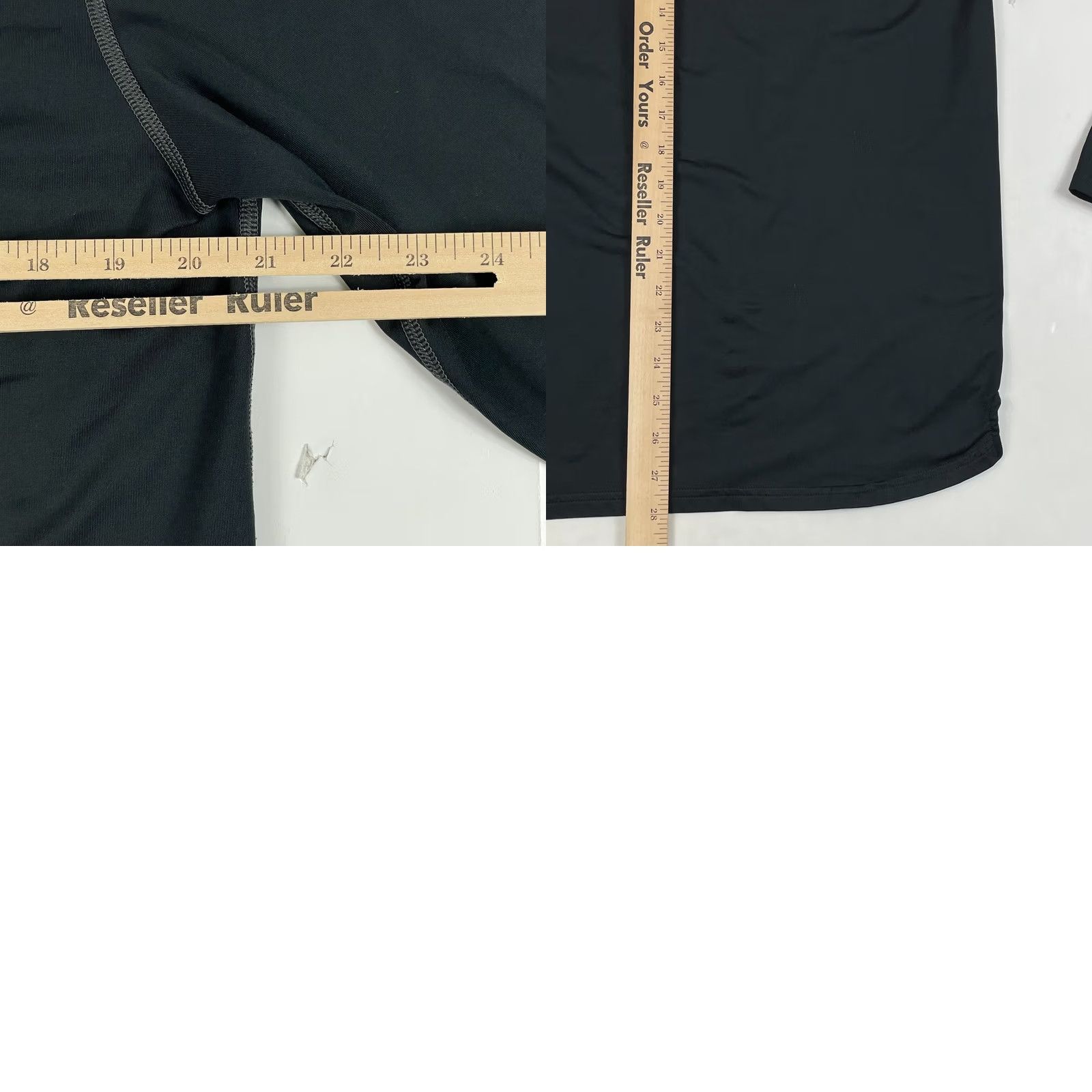 Under Armour Under Armour Shirt Men Large Black ColdGear Fitted 1/4 Zip Pullover Golf Gym Running Hiking Outdoor Size US L / EU 52-54 / 3 - 9 Thumbnail