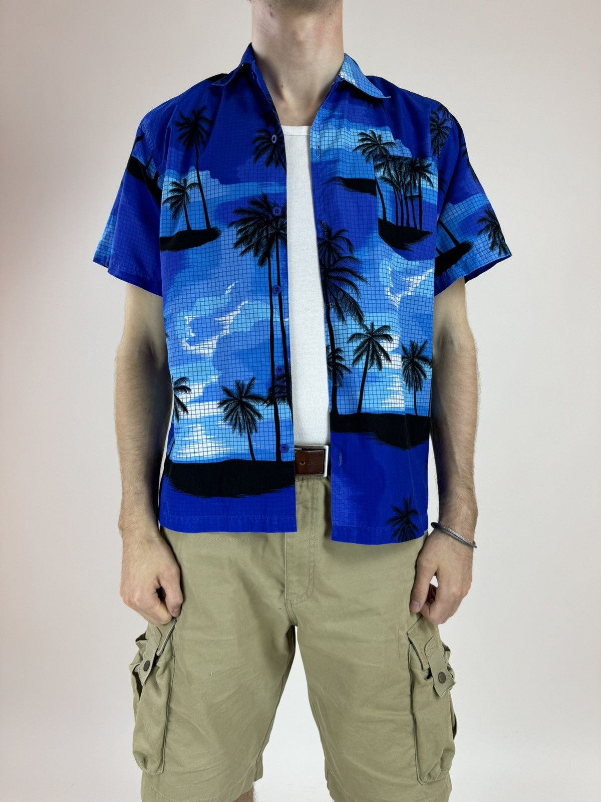Japanese Brand Mens Hawaii Shirt UNICAT short sleeve Size US XL / EU 56 / 4 - 1 Thumbnail