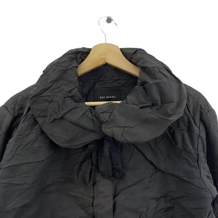 Beams Plus Vtg 90’ RAY BEAMS PLUS Japan Minimalist Black Puffer Jacket Size M / US 6-8 / IT 42-44 - 2 Thumbnail