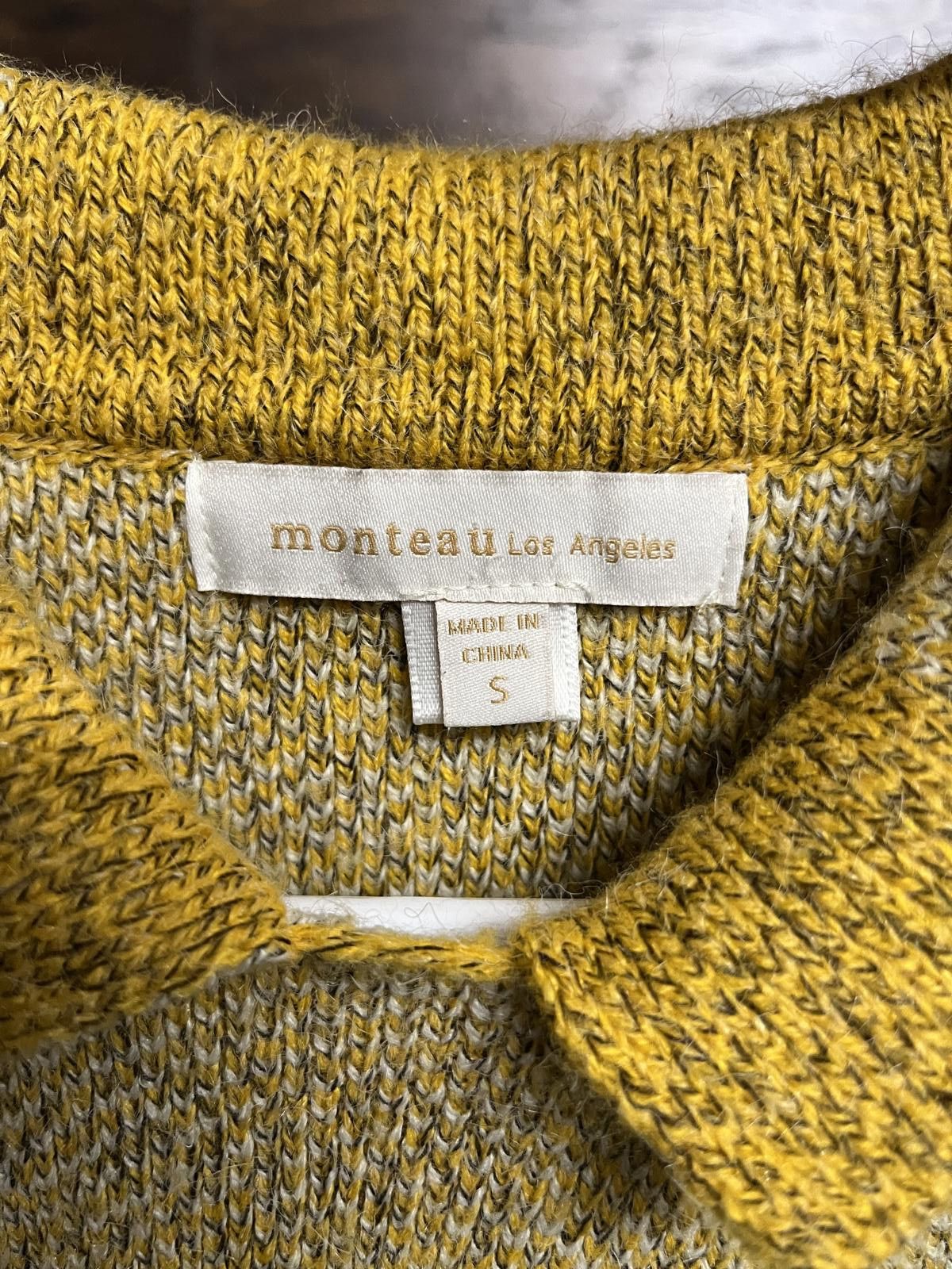 Designer Monteau LA Sleaveless Long Vest Butter Yellow Plaid - S Size S / US 4 / IT 40 - 3 Thumbnail