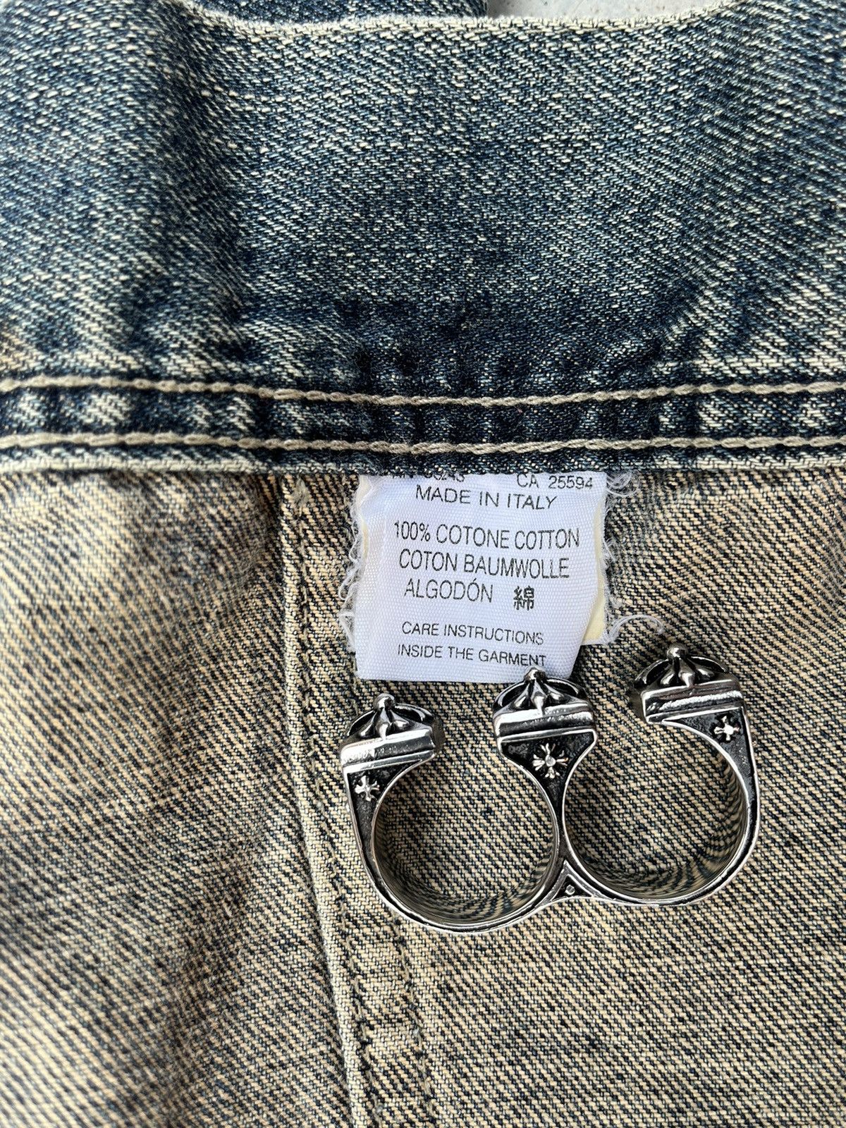 Diesel VINTAGE DIESEL ⛽️ CROPPED DENIM JACKET Size US XS / EU 42 / 0 - 6 Thumbnail