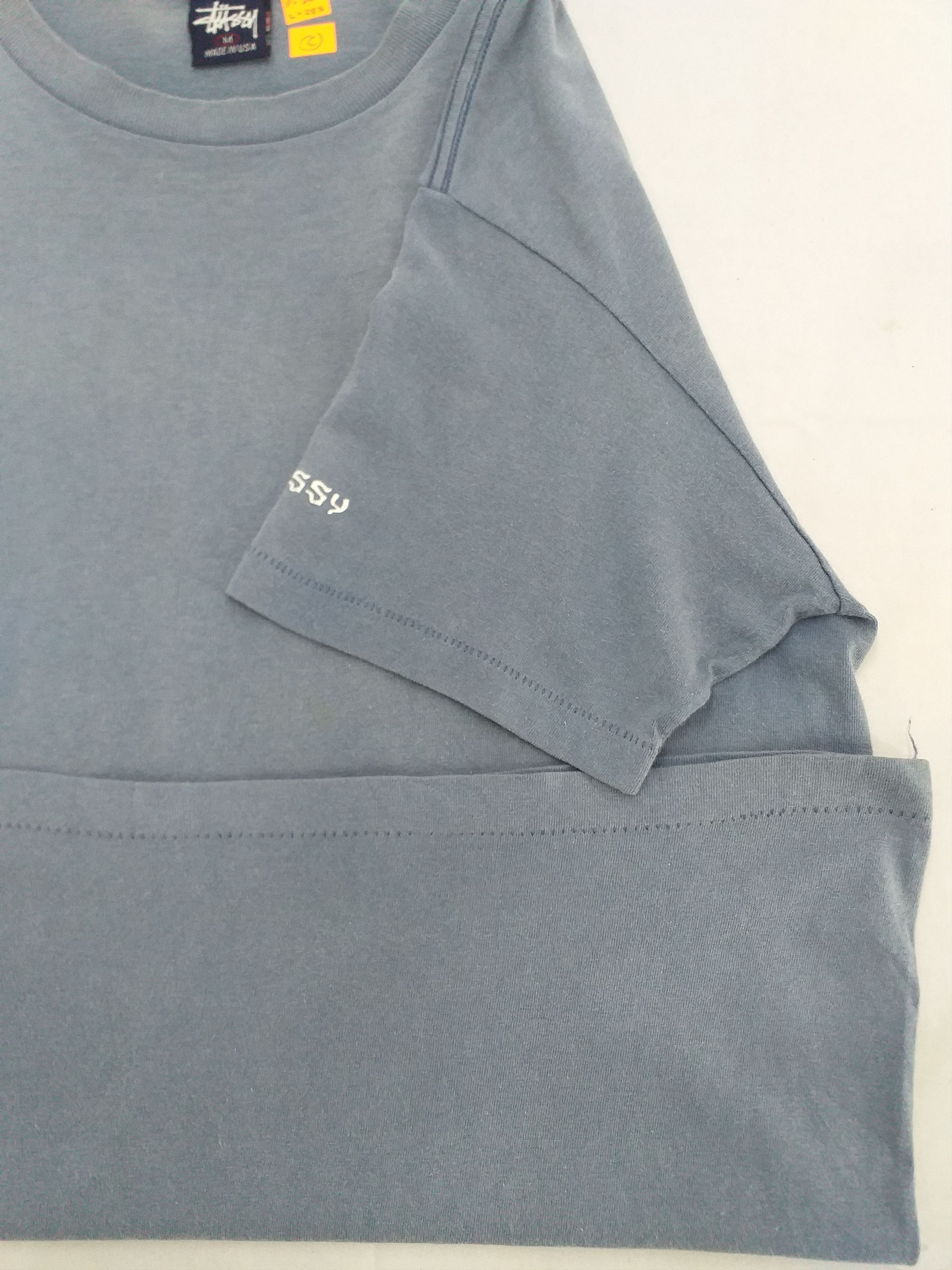 Japanese Brand Vintage Stussy 90's USA Nice Design T-Shirt -C039 Size US M / EU 48-50 / 2 - 6 Thumbnail