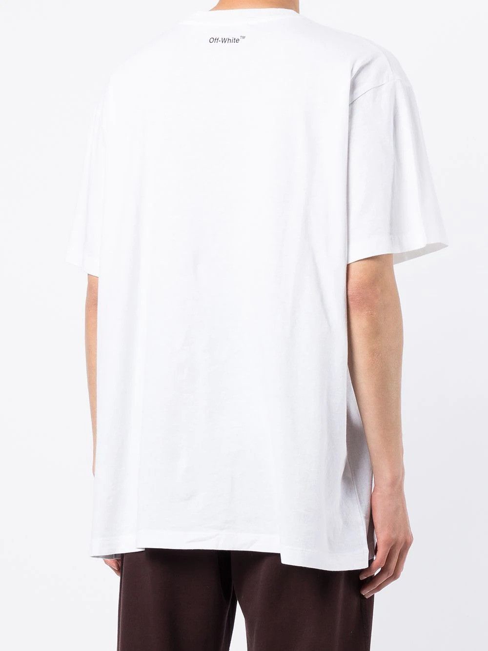 Off-White White Mona Lisa Logo Oversized T-shirt Size US XL / EU 56 / 4 - 3 Thumbnail