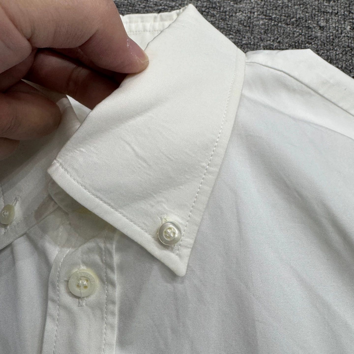 Balenciaga Balenciaga Pocket Shirt 38 New Collar Bubble Size US XXS / EU 40 - 3 Thumbnail