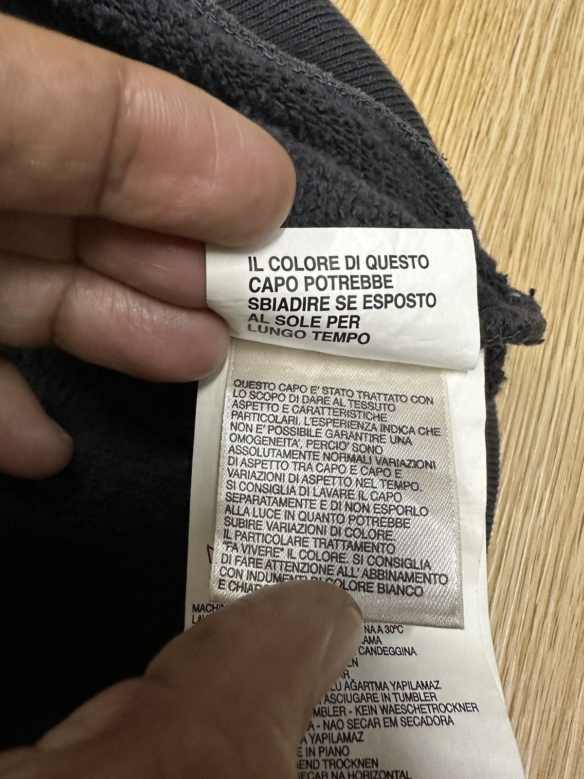 Diesel Diesel Spellout Zipper Hoodie Faded Sunlight Z48 Size US M / EU 48-50 / 2 - 9 Thumbnail