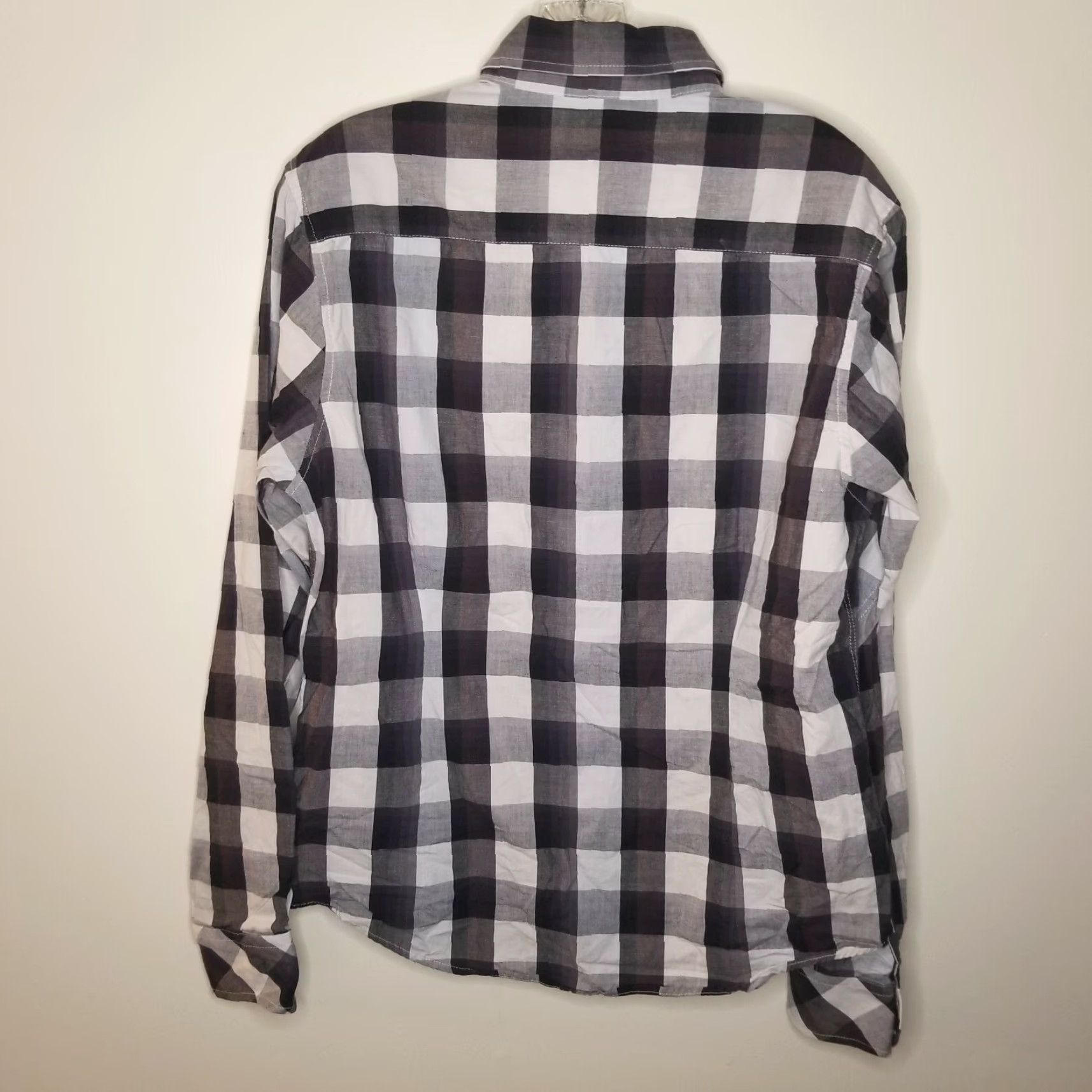 Buckle Black BUCKLE BLACK Button-Up Shirt Mens Long Sleeve Pocket Multicolor Size M Size US M / EU 48-50 / 2 - 5 Thumbnail