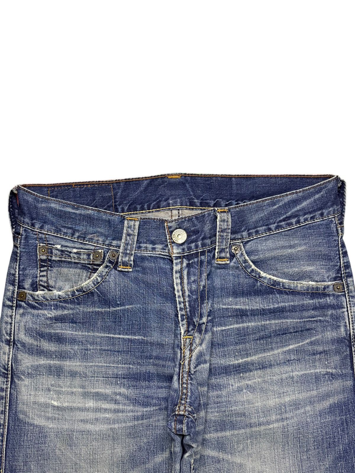 Levi's Vintage 90s Levis 503 Mud Wash Distressed Loose Baggy Jeans Size US 33 - 4 Thumbnail