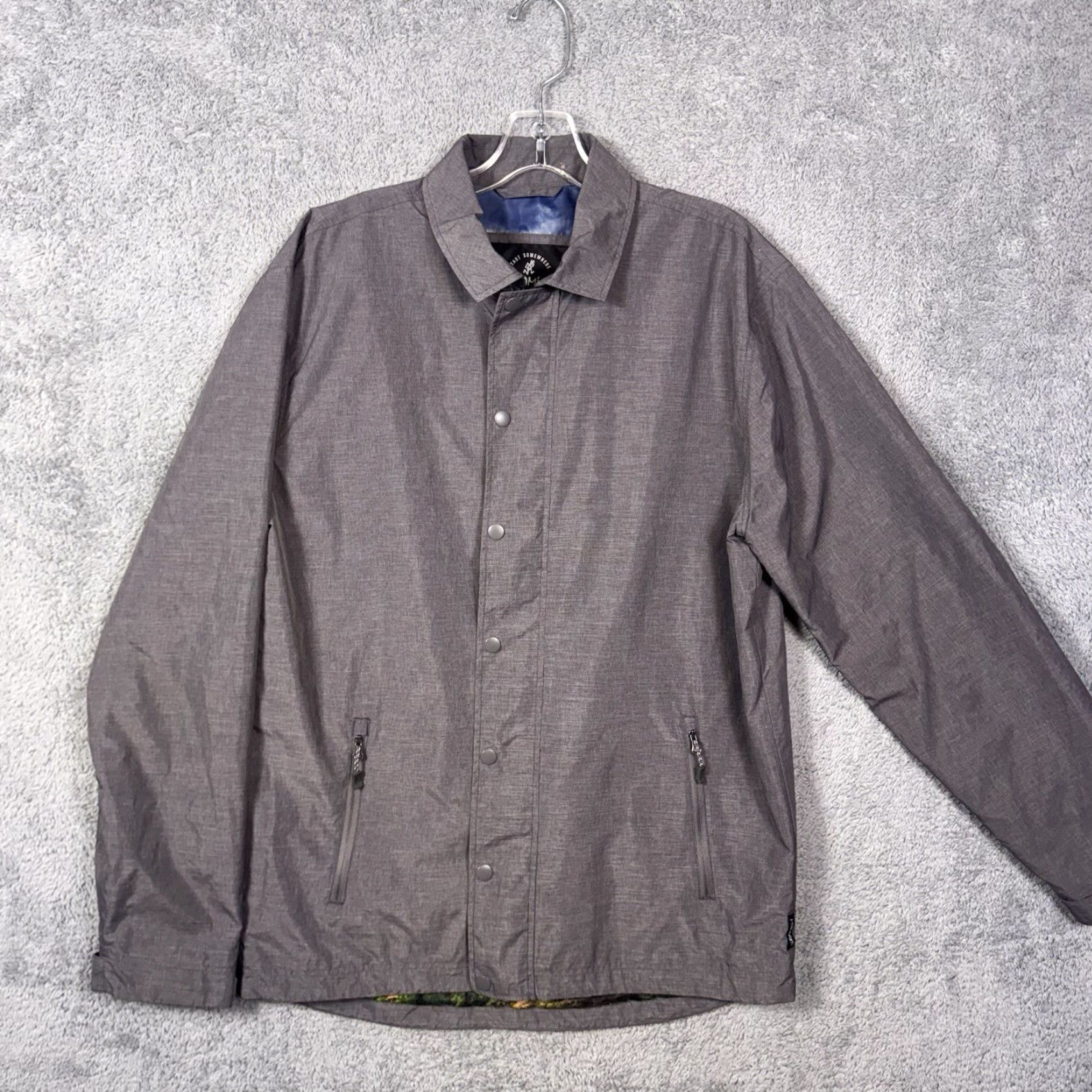 Gramicci Gramicci Jacket Mens M Regular Nylon Full Zip Lined Multicolor Geometric Outdoor 90s Event Hiking Mens Size US M / EU 48-50 / 2 - 6 Thumbnail