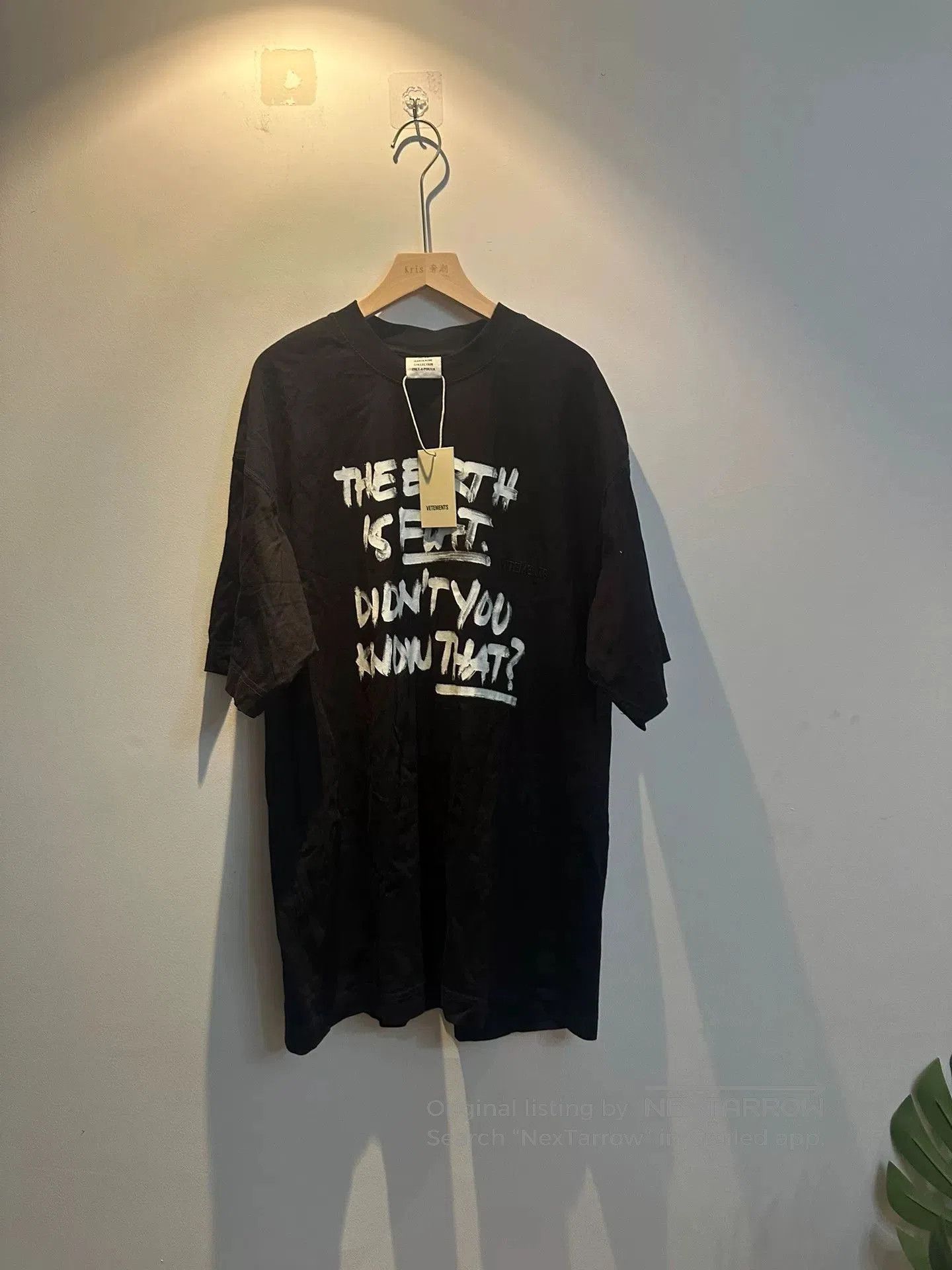 Vetements Vetements Black Graphic Short Sleeve Shirt. Size US XS / EU 42 / 0 - 1 Thumbnail