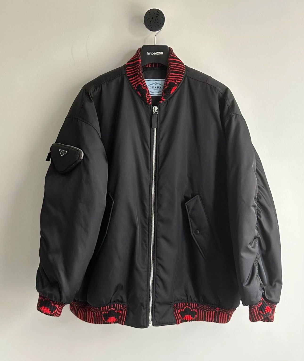 Prada Raf Simons Bomber | Grailed