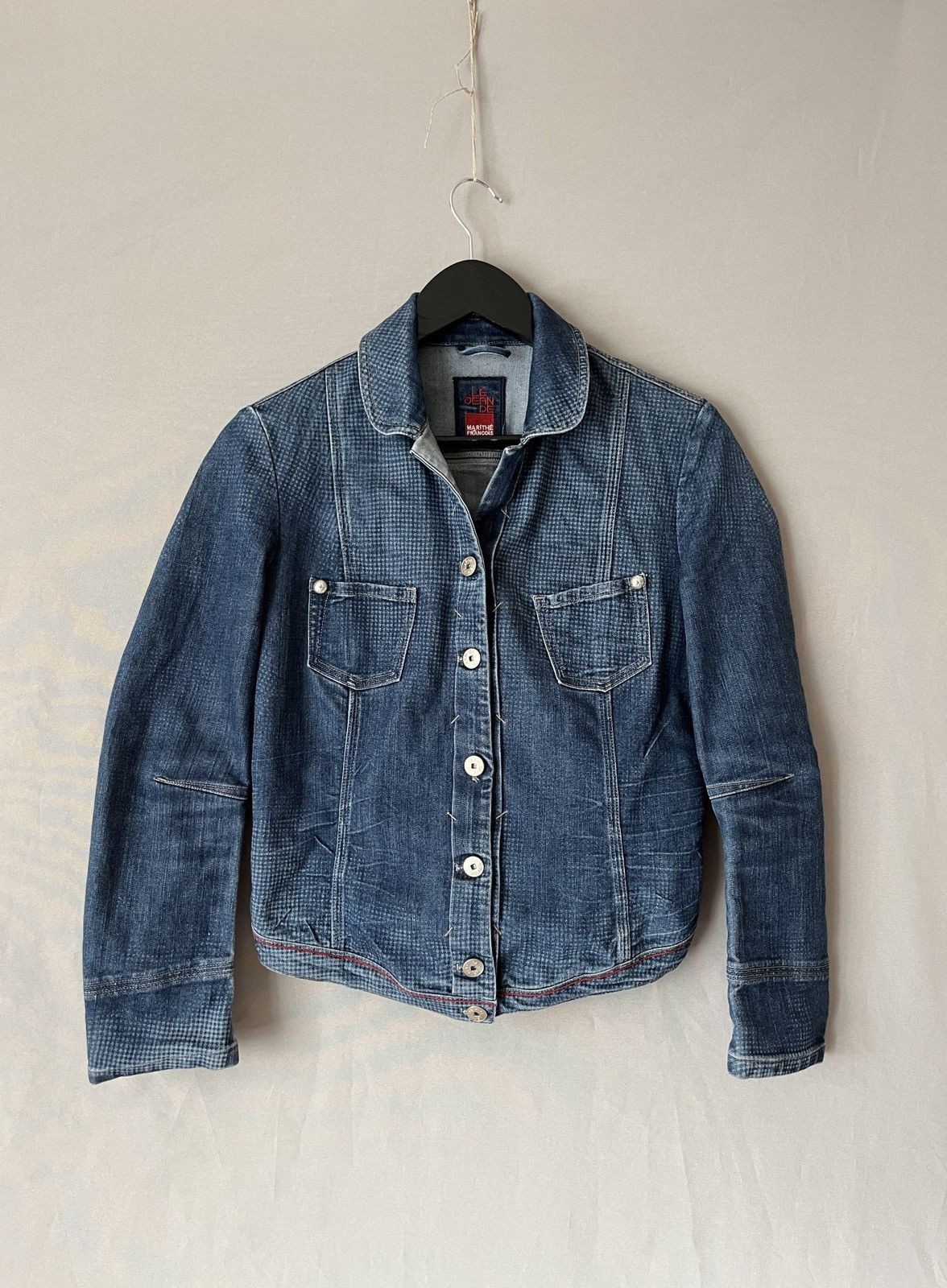 Marithe Francois Girbaud Denim Trucker Jacket