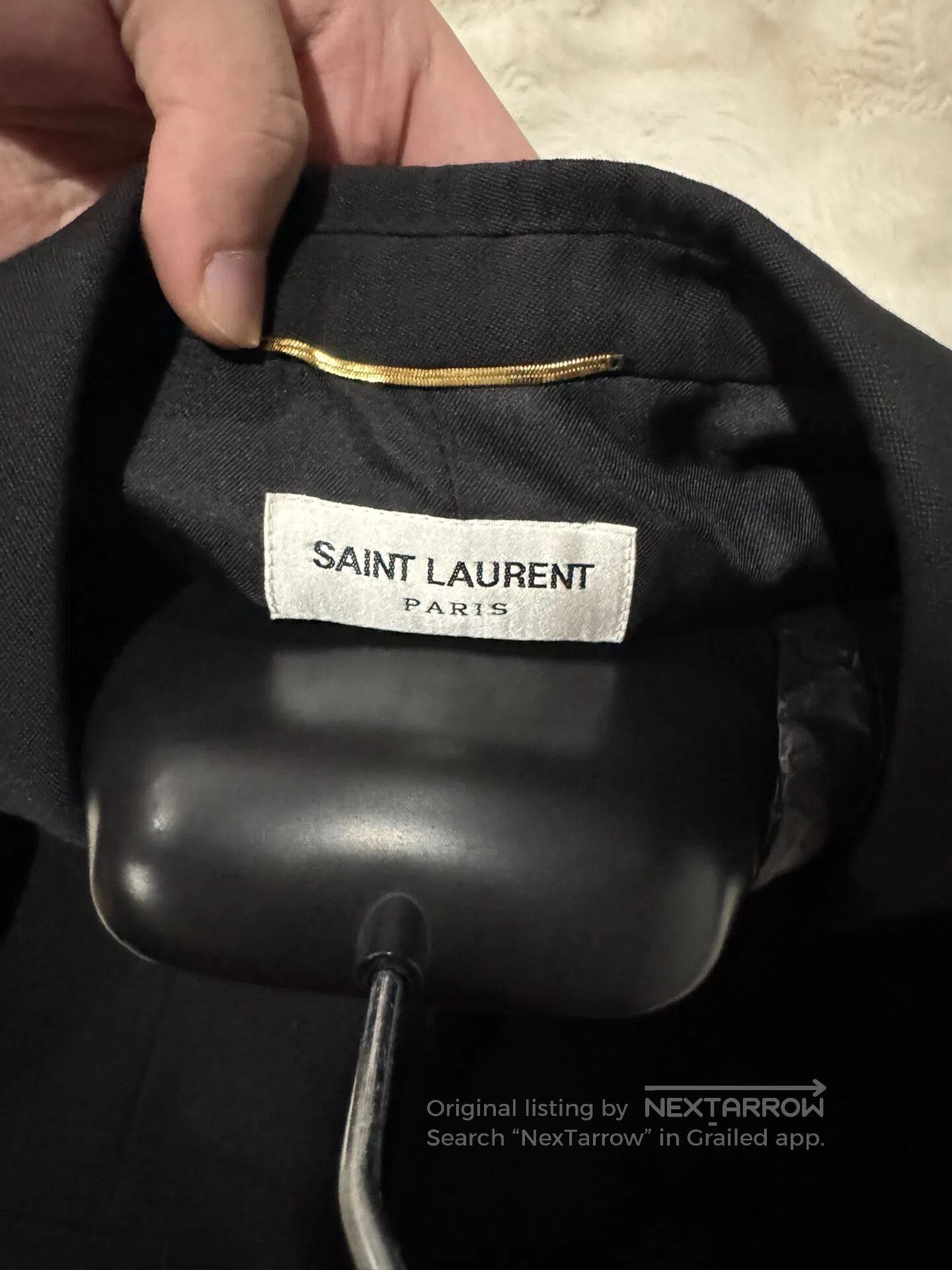 Saint Laurent Paris Saint Laurent Paris Ladies Smoking Suit| Size XS / US 0-2 / IT 36-38 - 4 Thumbnail