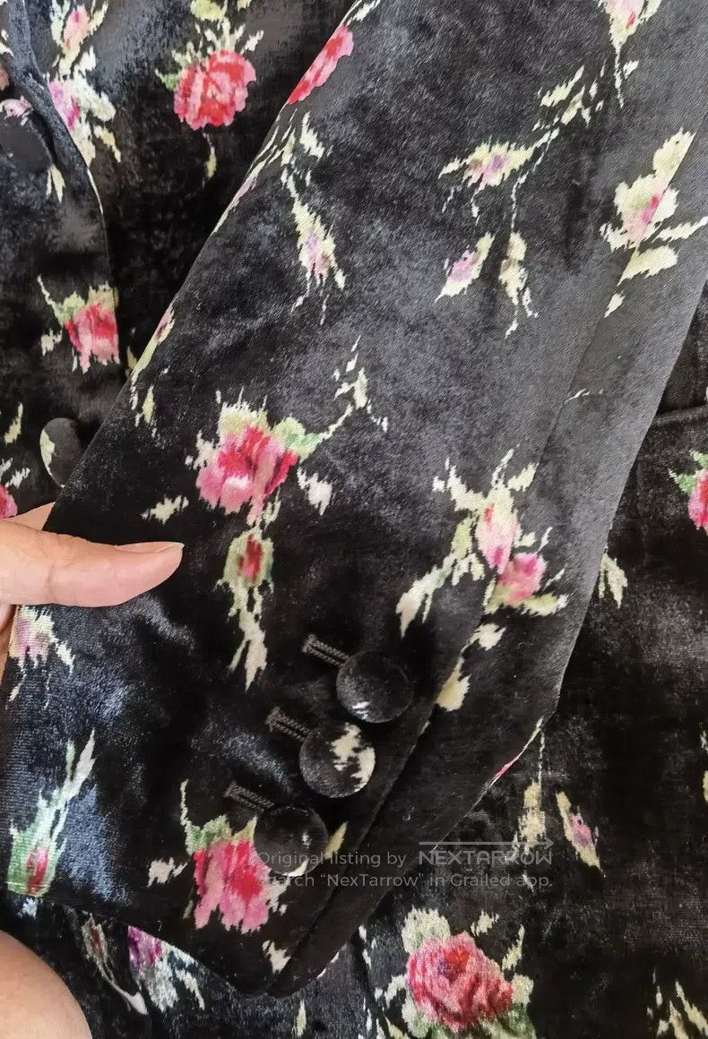 Valentino Valentino Velvet blazer Size S / US 4 / IT 40 - 3 Thumbnail
