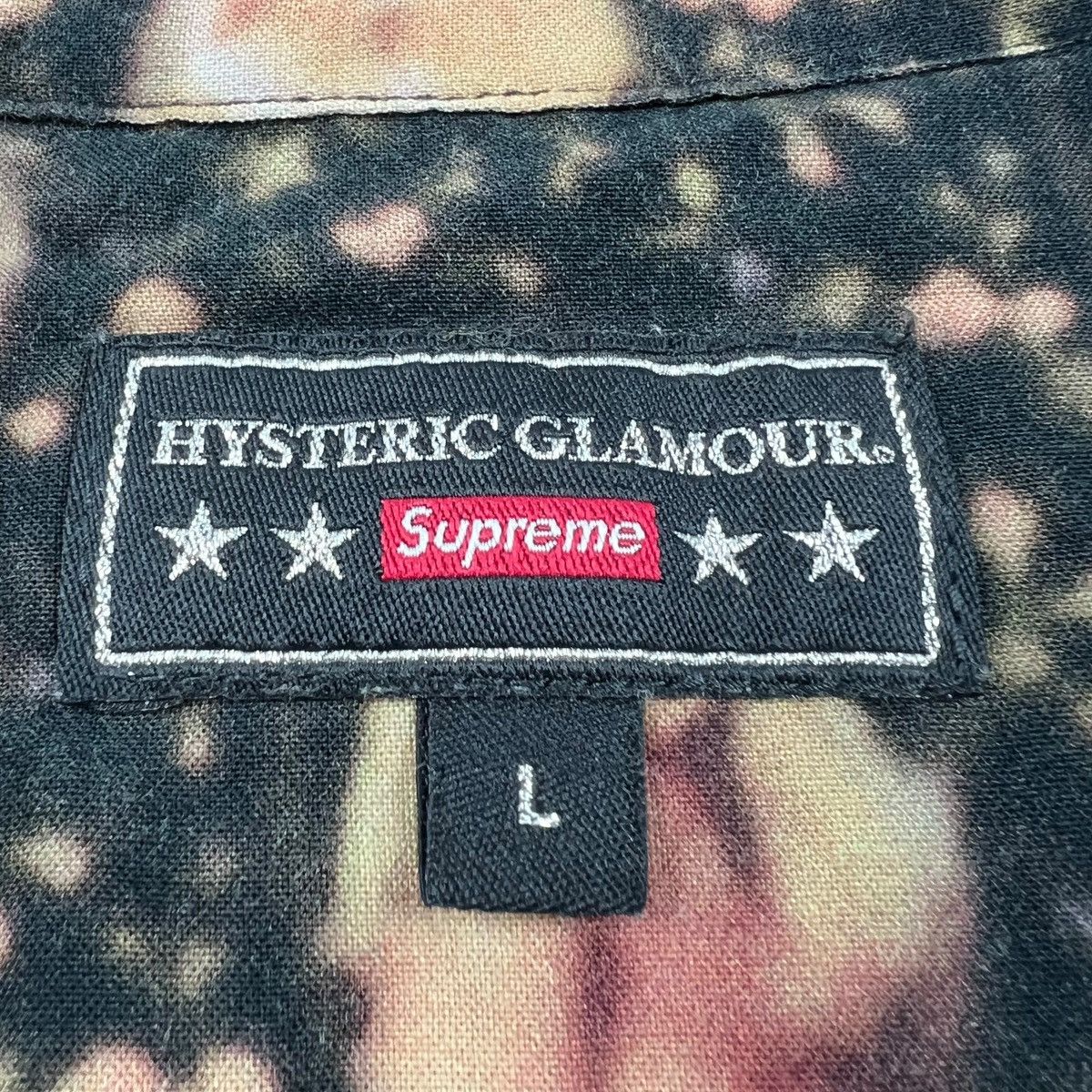 Hysteric Glamour × Supreme Supreme x Hysteric Glamour Blurred Girls Rayon Shirt Size US L / EU 52-54 / 3 - 4 Thumbnail