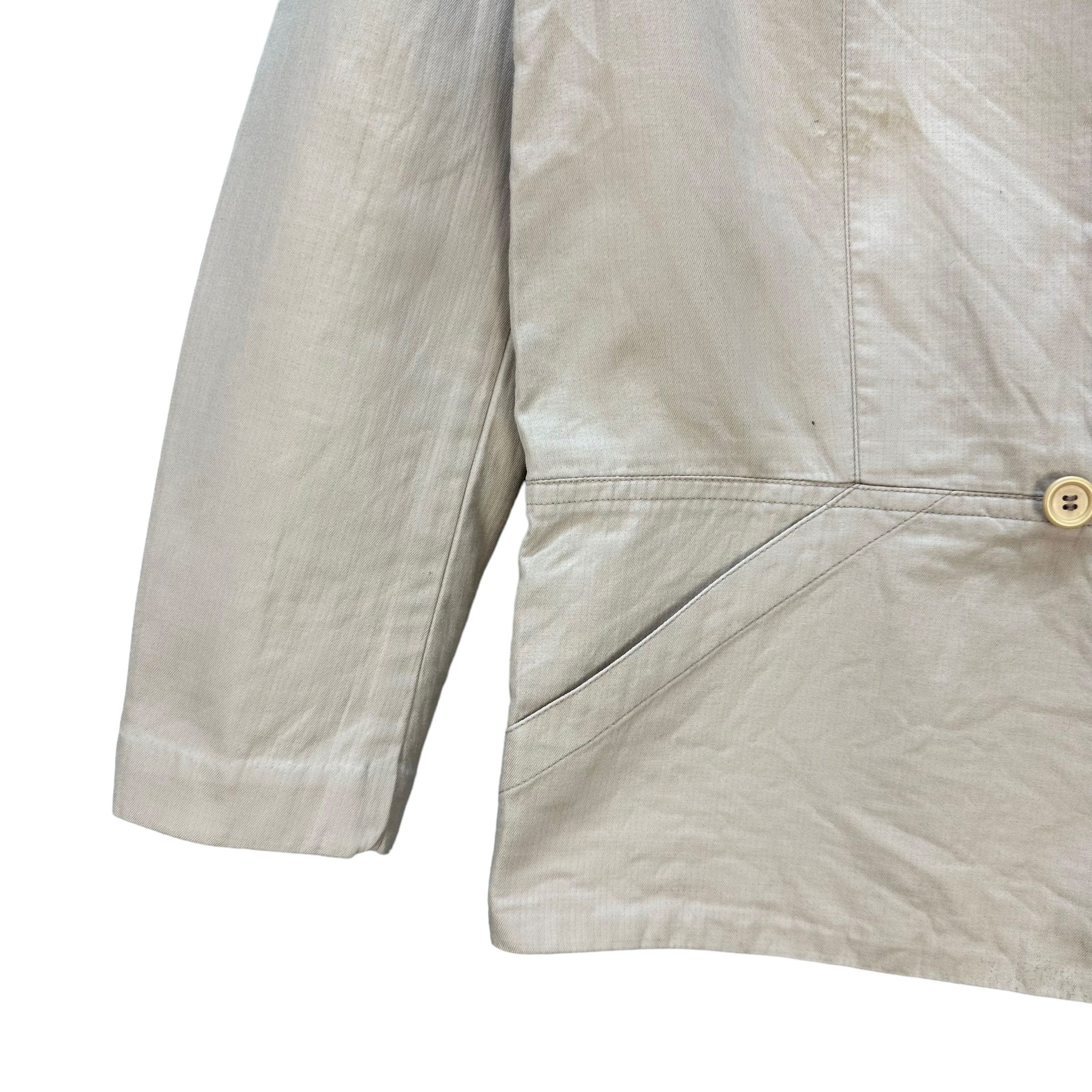 Issey Miyake 80's ISSEY MIYAKE CASUAL JACKET #9136-61 Size M / US 6-8 / IT 42-44 - 5 Thumbnail