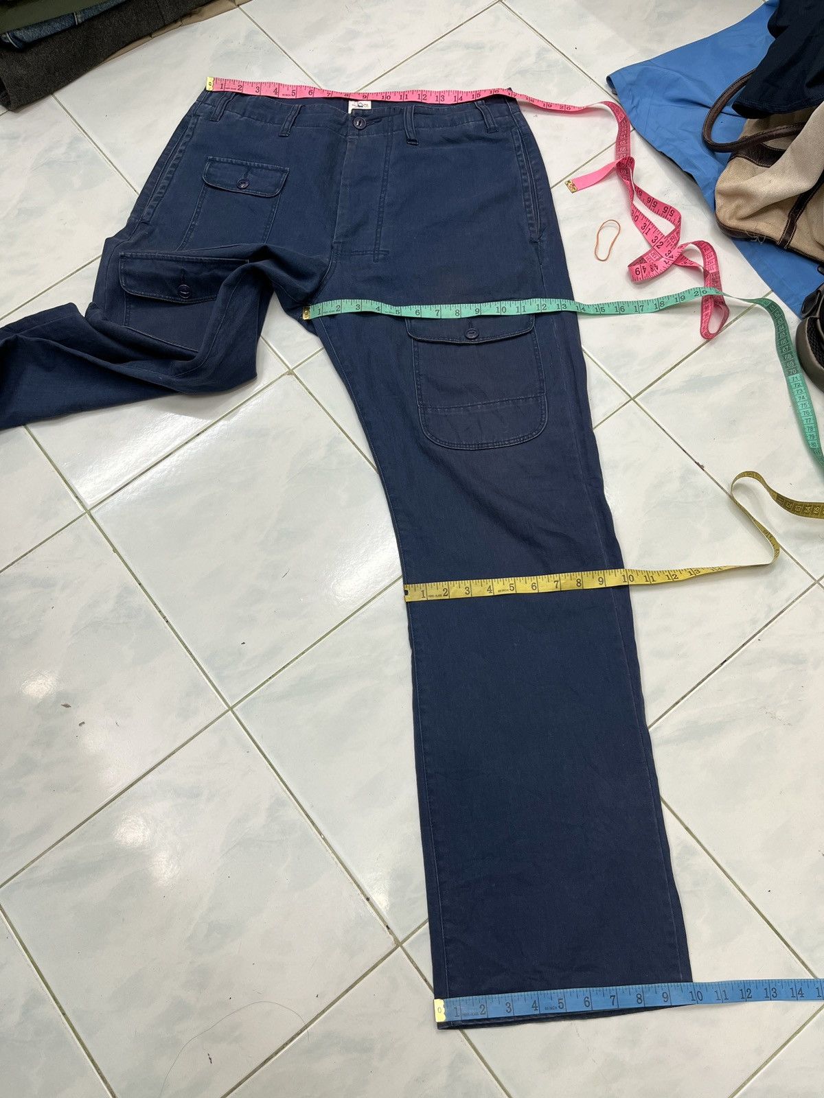 Other 🔥🔥🔥STEALS ONE TRUE SAXON HERRINGBONE MULTI POCKET PANTS Size US 34 / EU 50 - 20 Thumbnail
