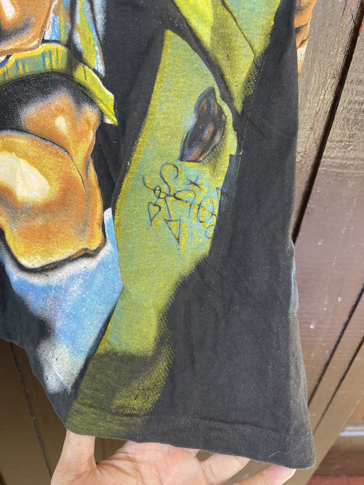 Vintage Vintage 90s CONART Kray One Graffitti AOP Bootleg Size US M / EU 48-50 / 2 - 5 Thumbnail